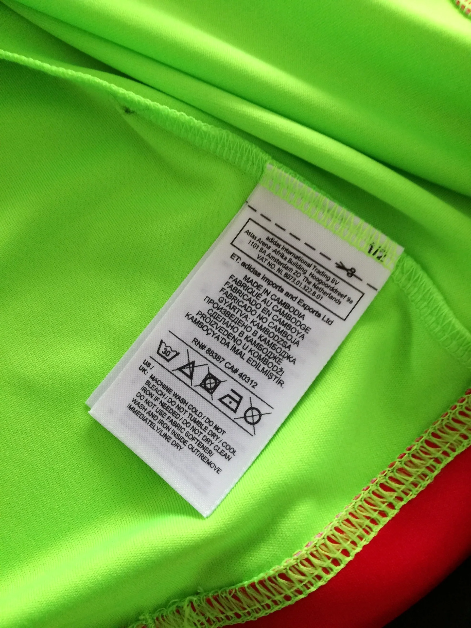 2015/16 Ajax Away Football Shirt (XS) - Image 5
