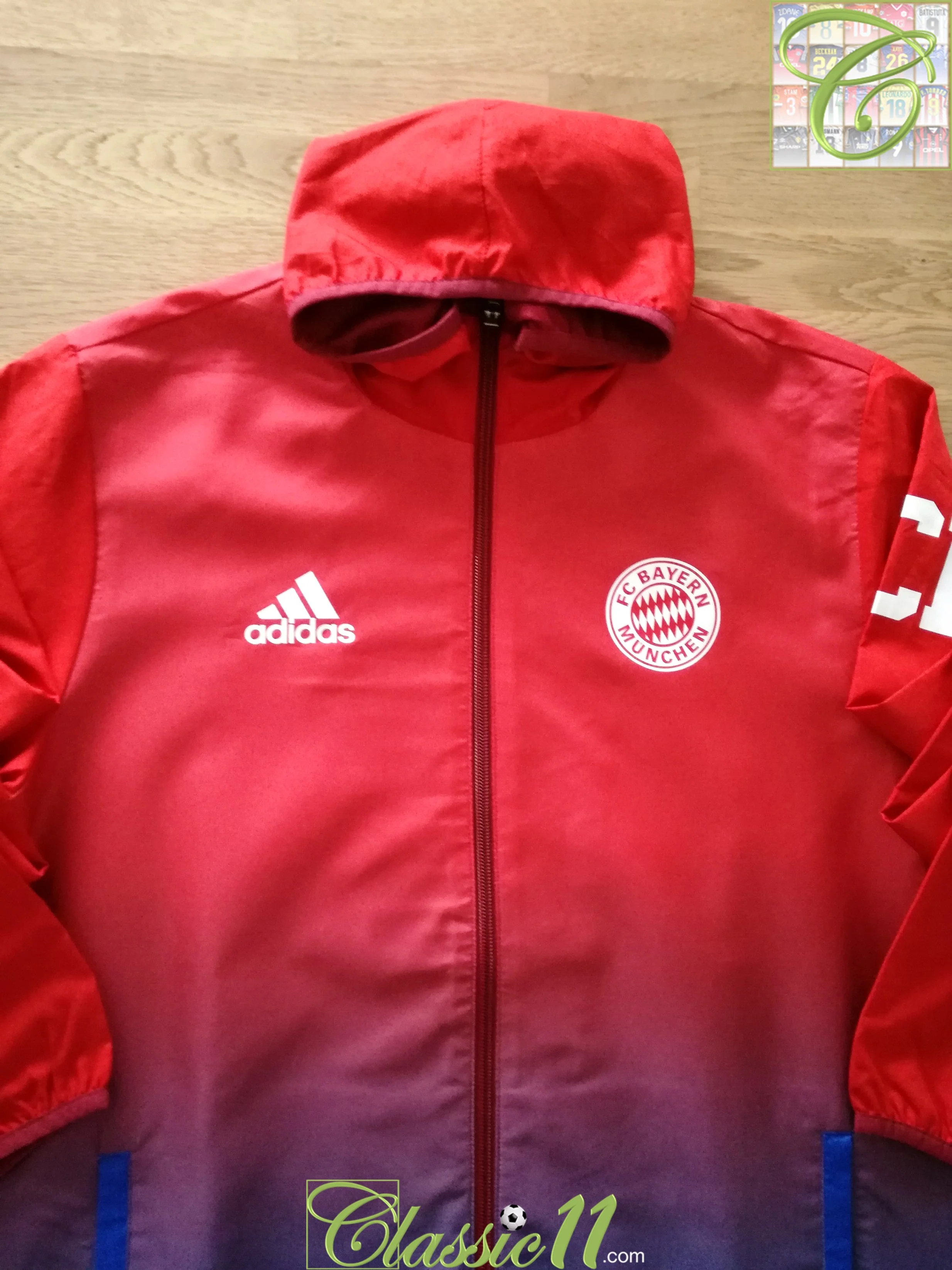 2015/16 Bayern Munich Football Training Jacket (S)