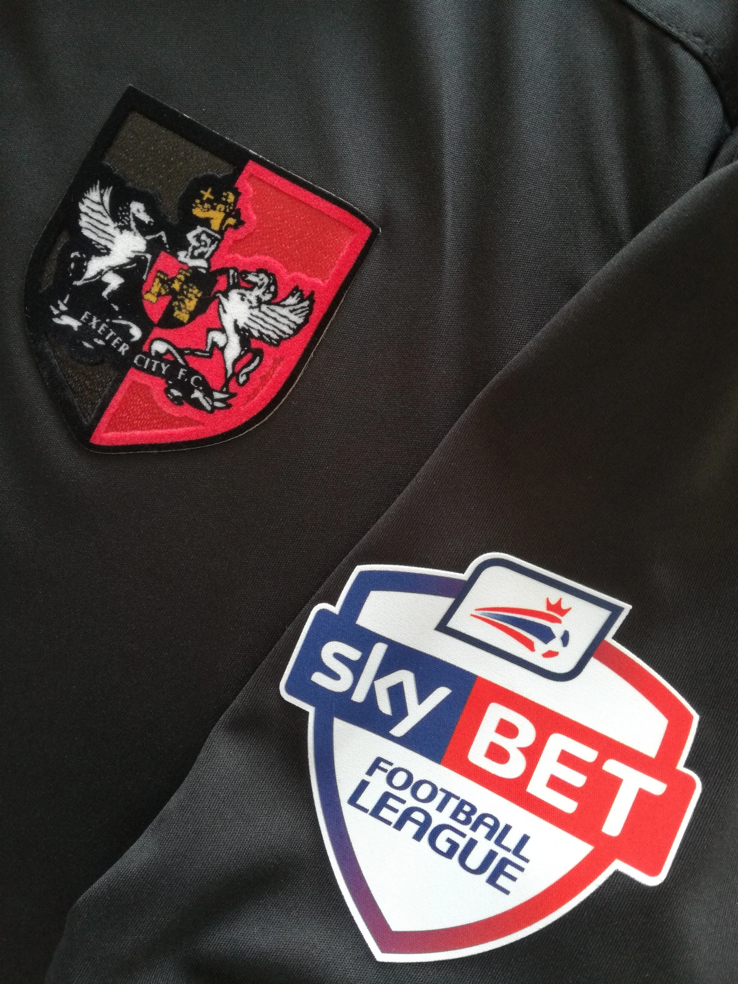 2015/16 Exeter City Away Match Issue Football League Shirt Grant #31 (M) - Image 3