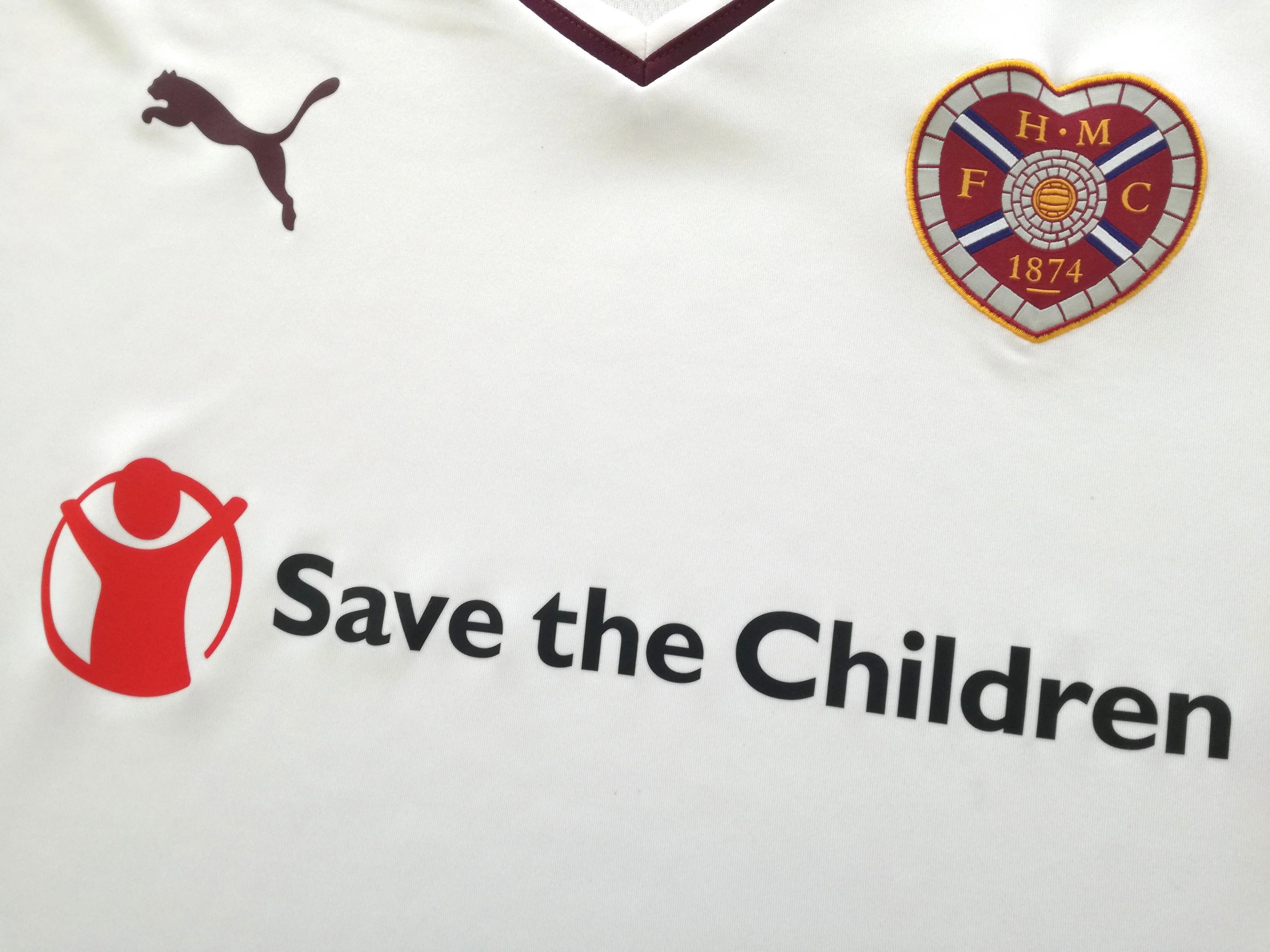 2015/16 Hearts Away Football Shirt (XL) - Image 6