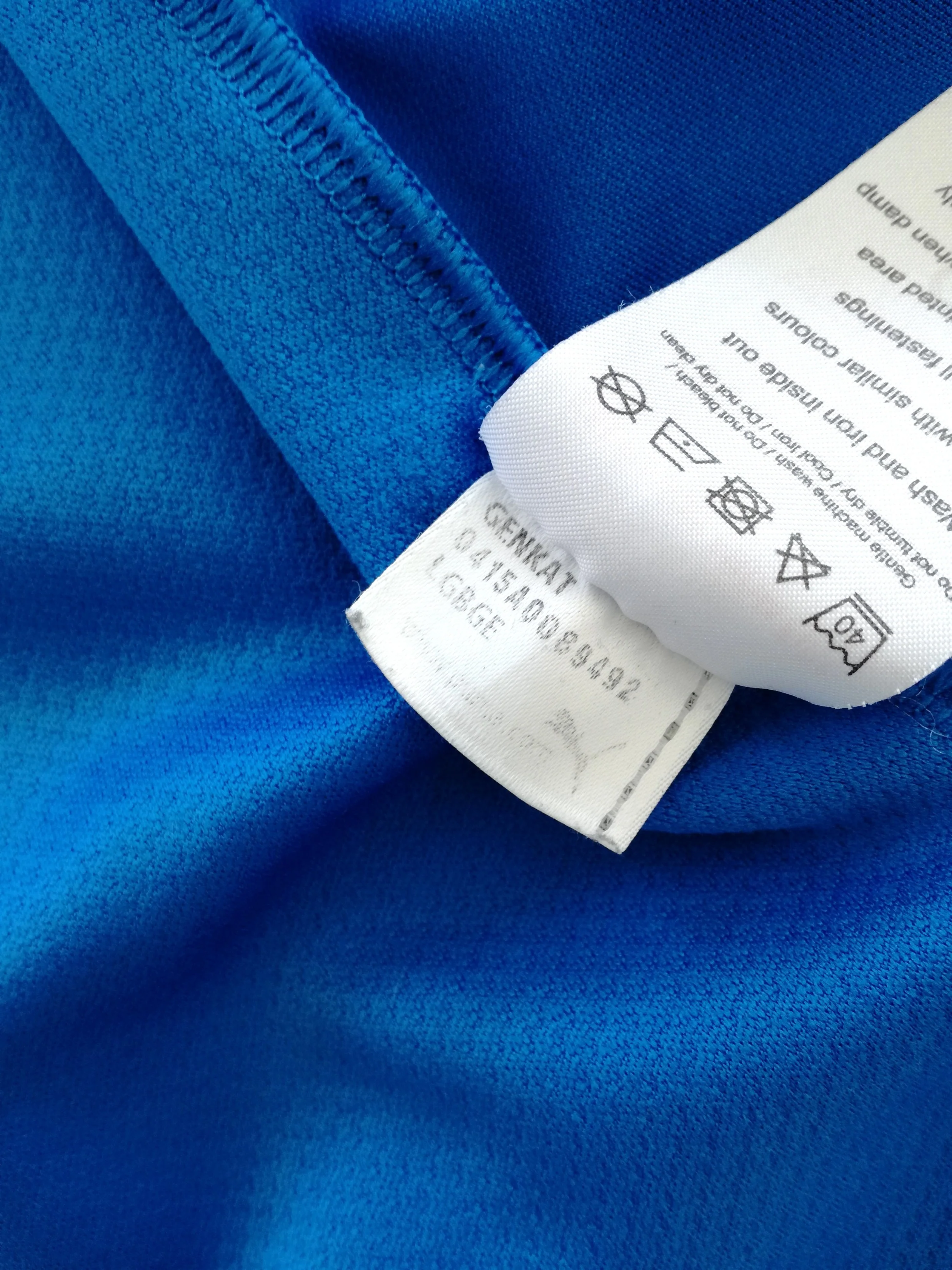 2015/16 Leicester City Player Issue Football Training Shirt #21 (L) - Image 4
