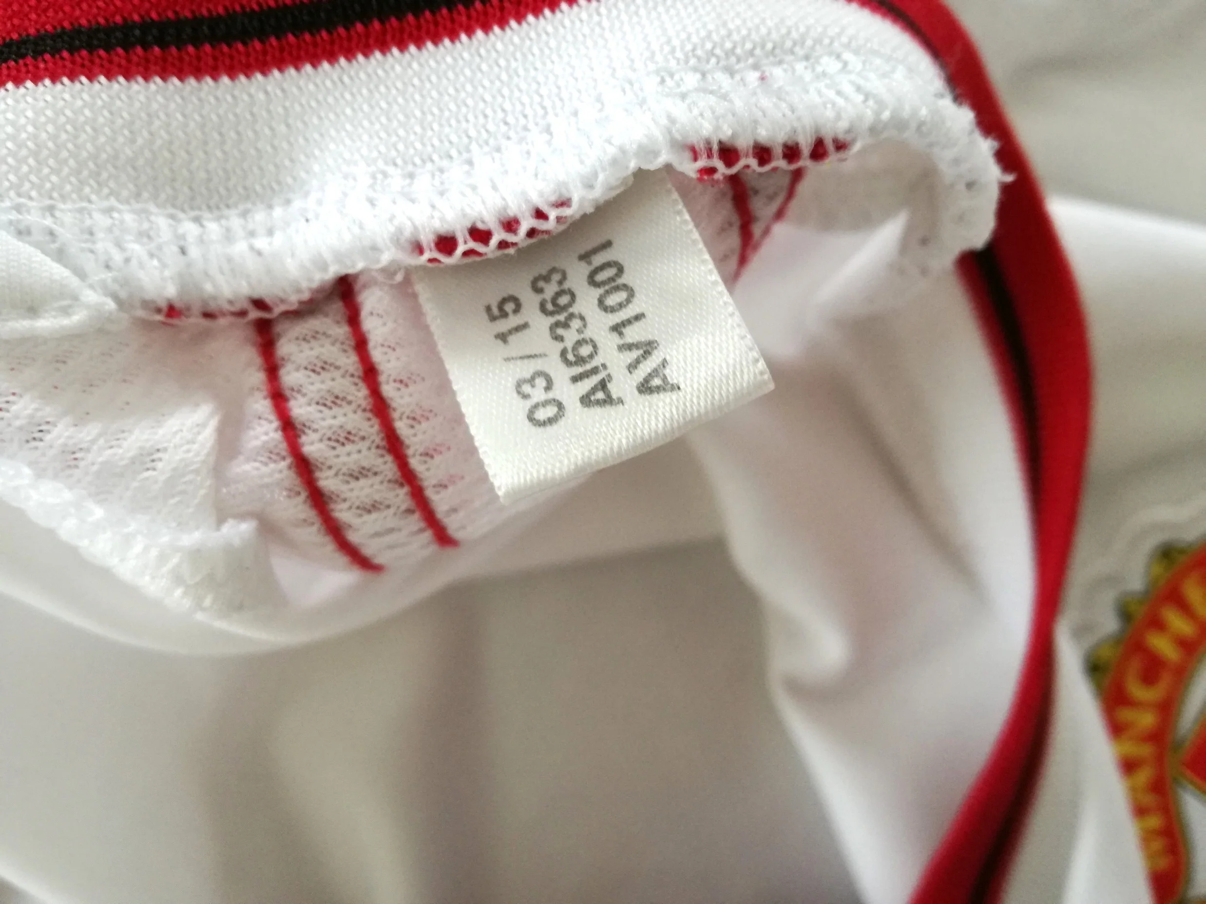 2015/16 Man Utd Away Football Shirt (S) - Image 5