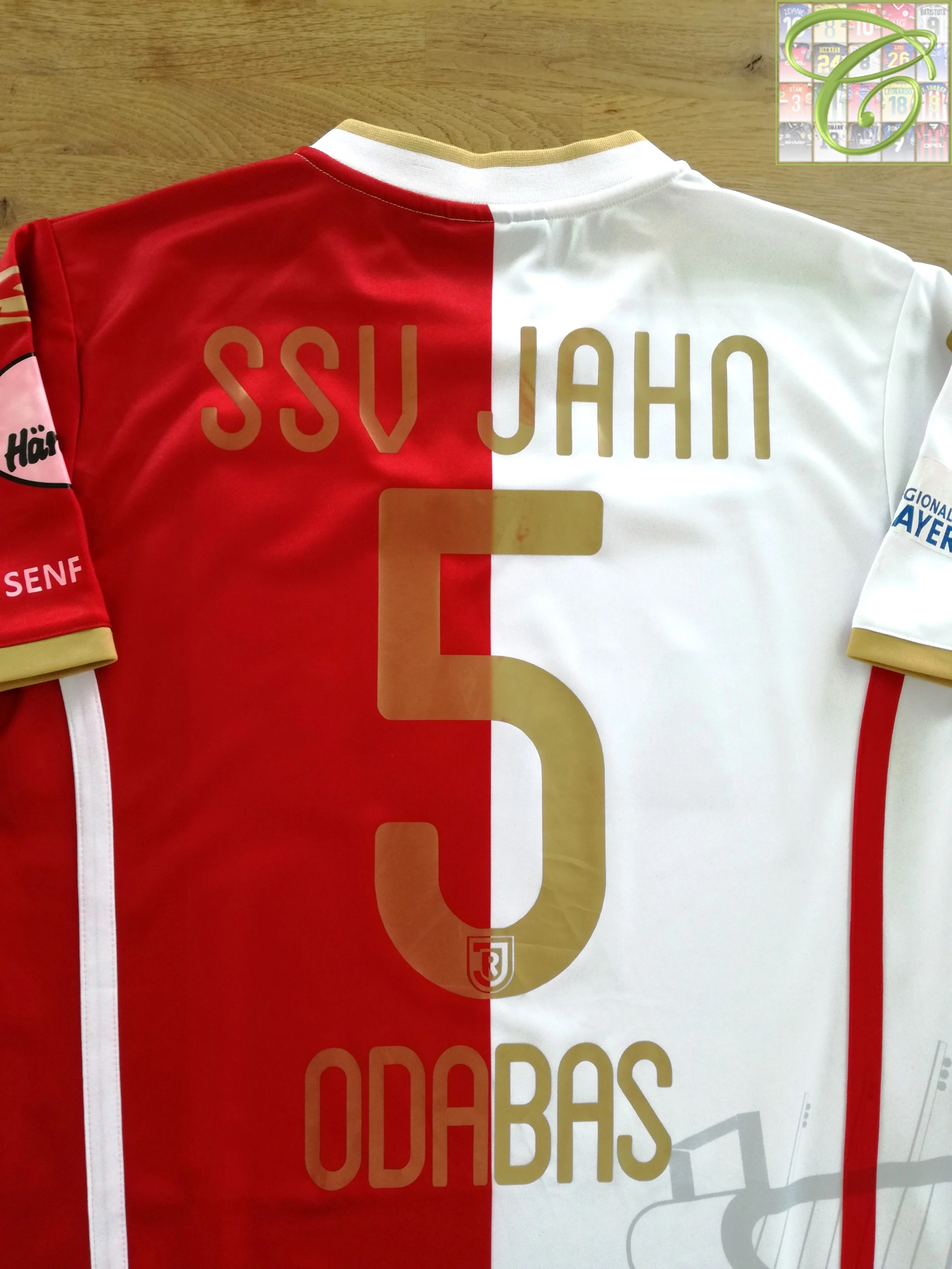 2015/16 SSV Jahn Anniversary Football Shirt Odabas #5 (M)