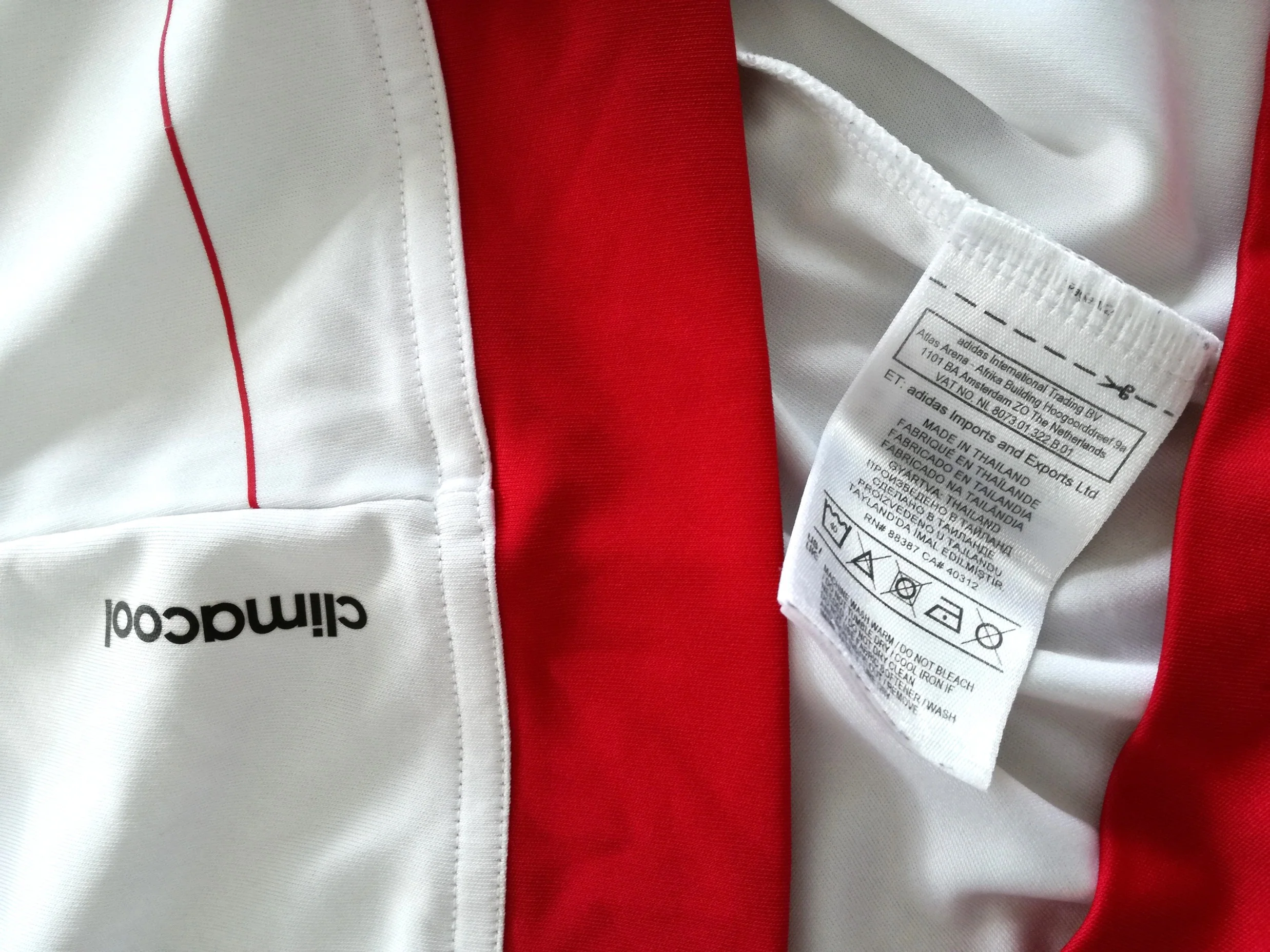 2015 New York Red Bulls Home MLS Football Shirt (M) - Image 6