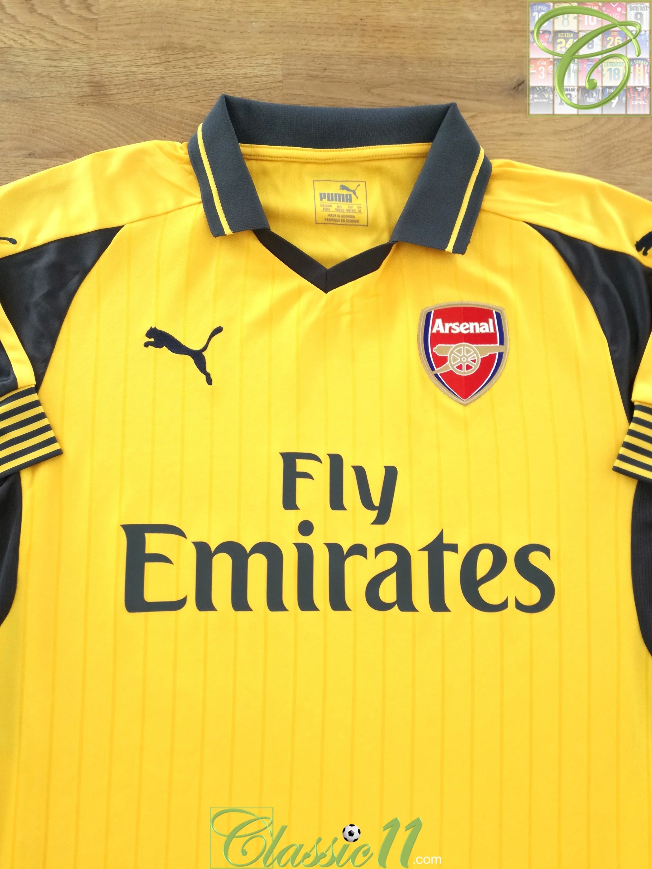 2016/17 Arsenal Away Football Shirt (M)