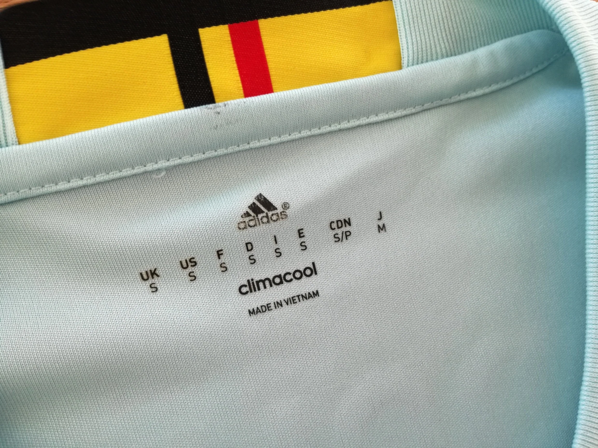 2016/17 Belgium Away Football Shirt De Bruyne #7 (S) - Image 5