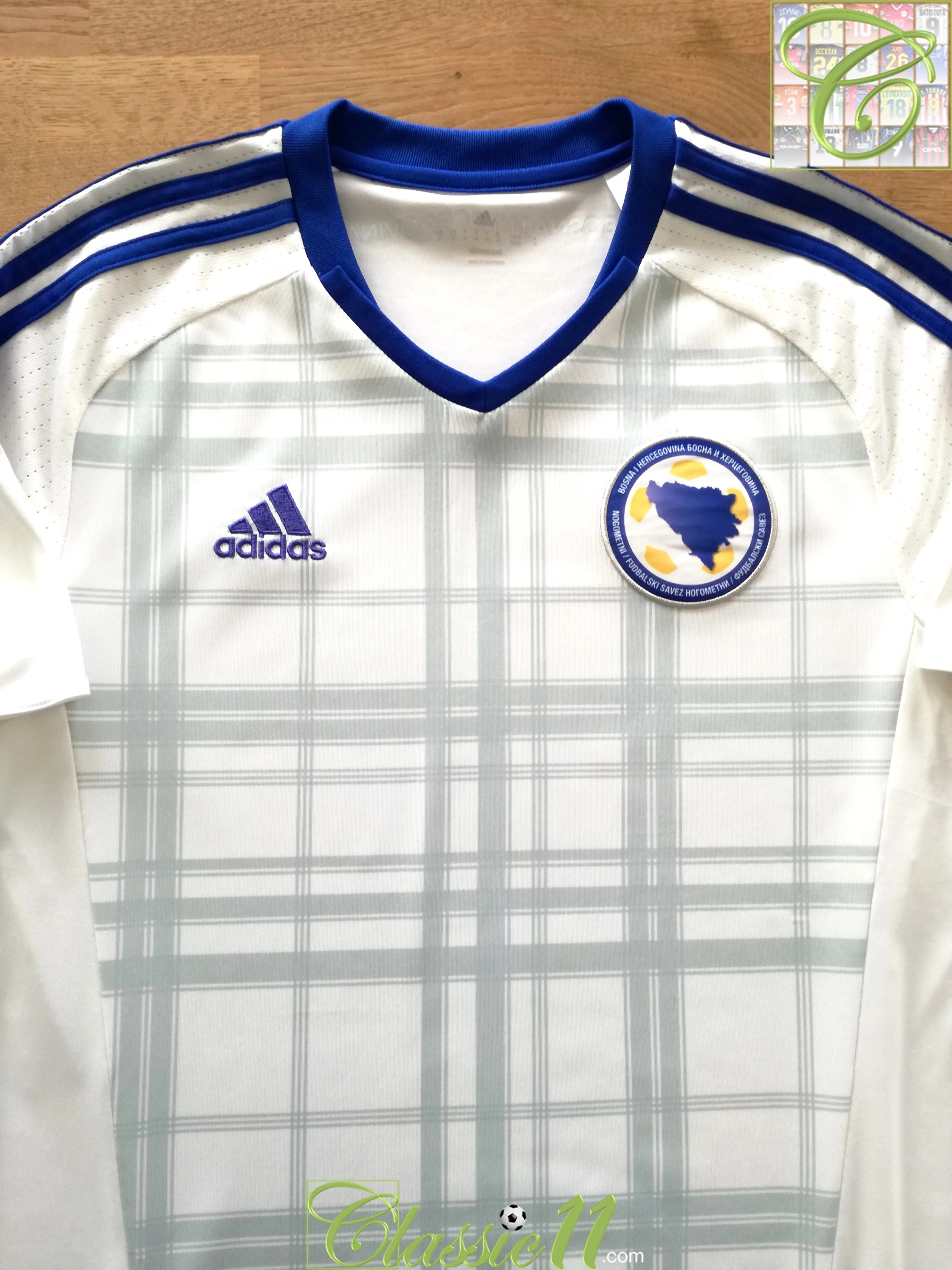 2016/17 Bosnia & Herzegovina Away Football Shirt (M)