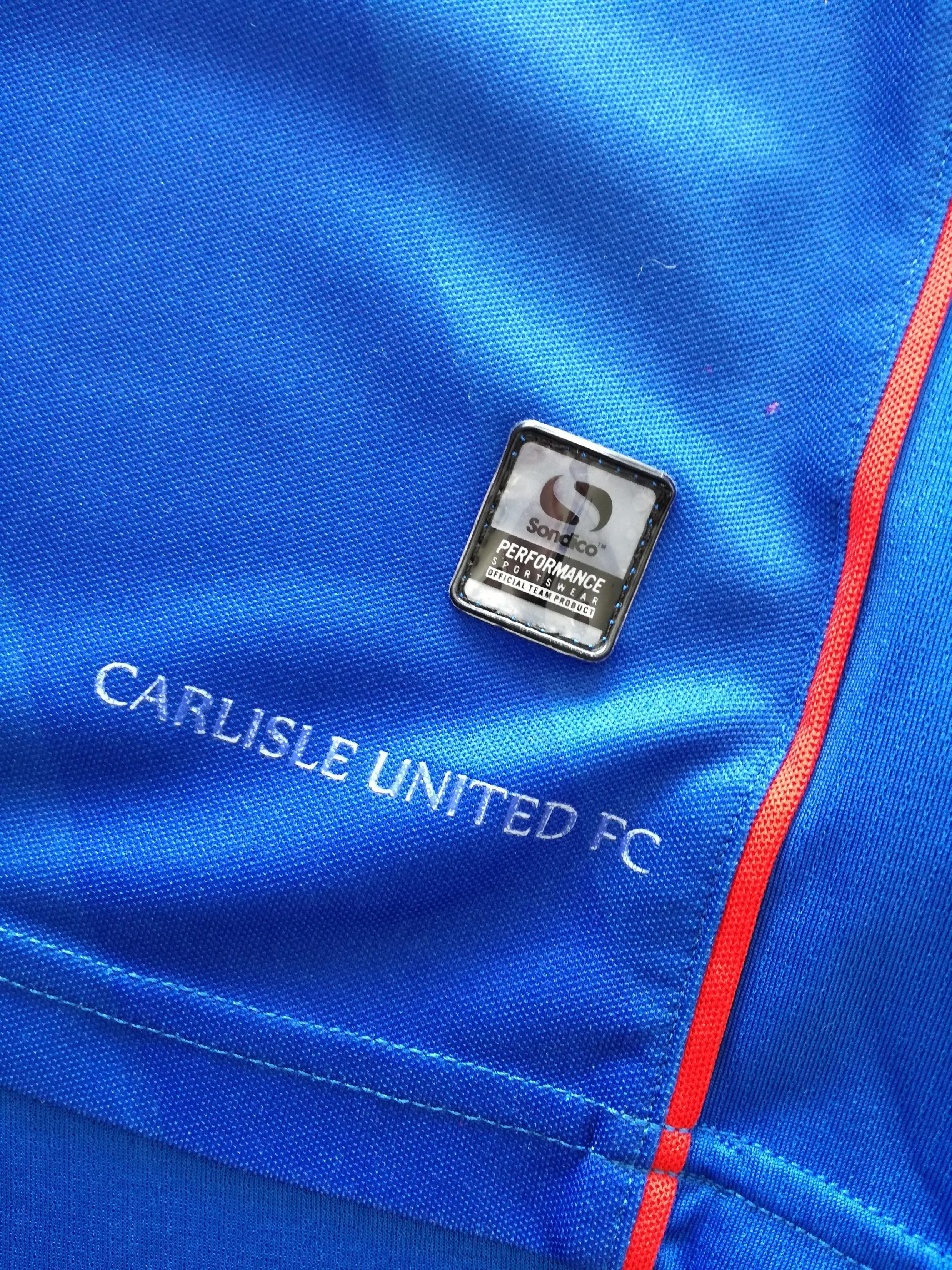 2016/17 Carlisle United Home Match Worn Football Shirt Adams #10 (Youth) - Image 3
