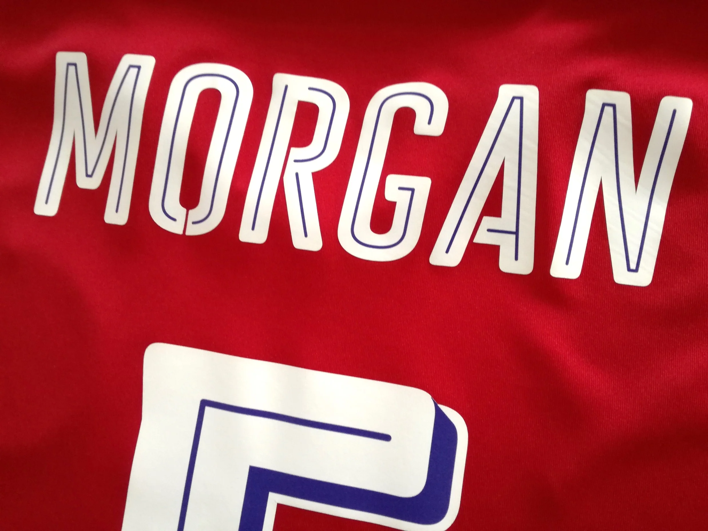 2016/17 Leicester City Away Football Shirt Morgan #5 (L) - Image 7