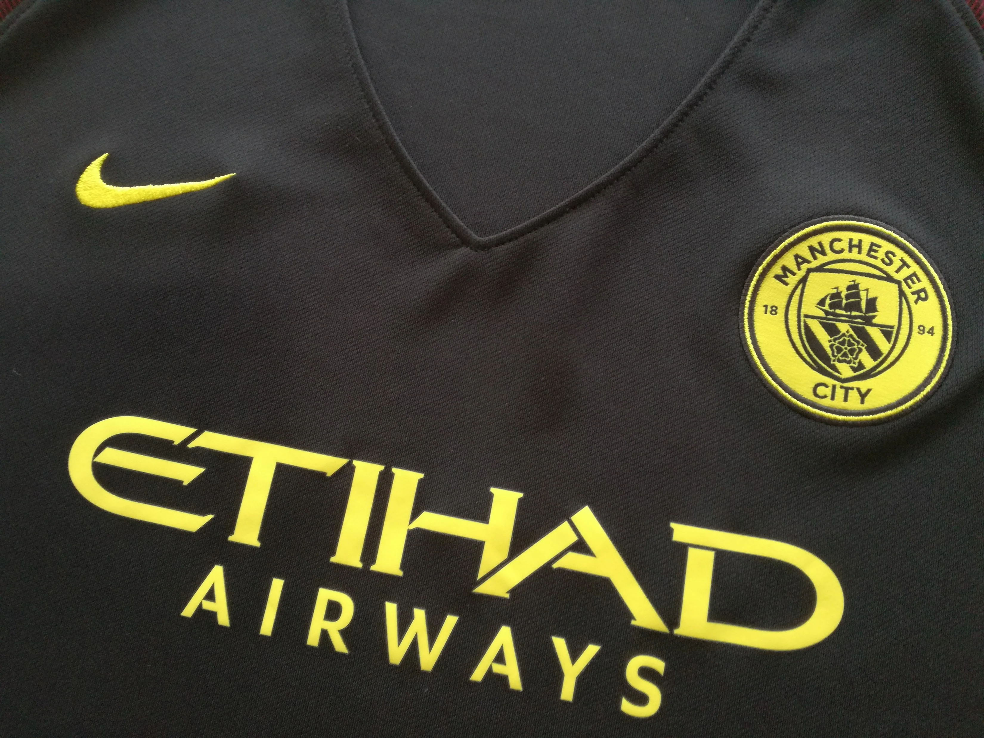 2016/17 Man City Away Football Shirt (W) (XL) - Image 3
