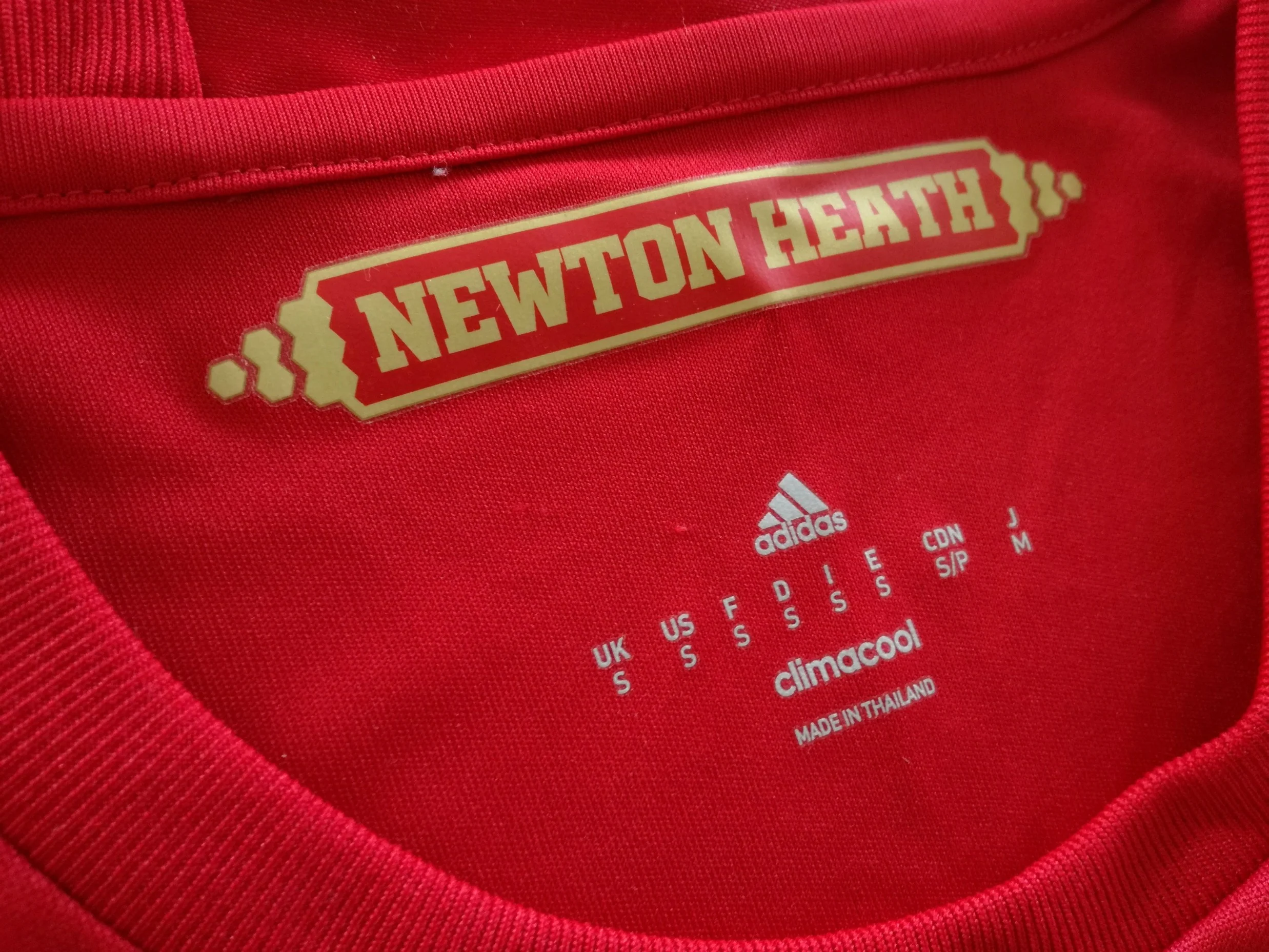 2016/17 Man Utd Home Football Shirt (S) - Image 2