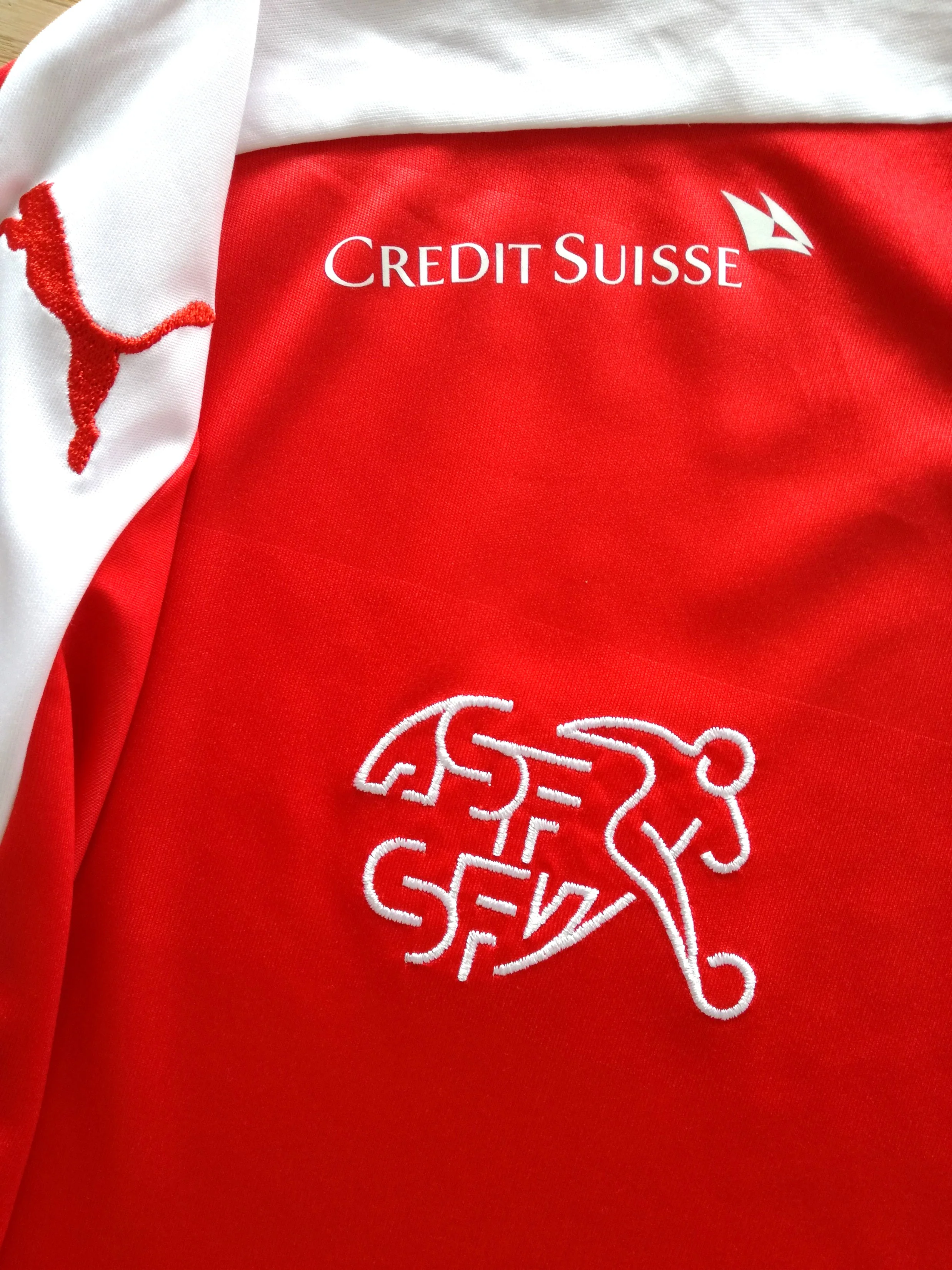 2016/17 Switzerland Home Football Shirt (XXL) - Image 5