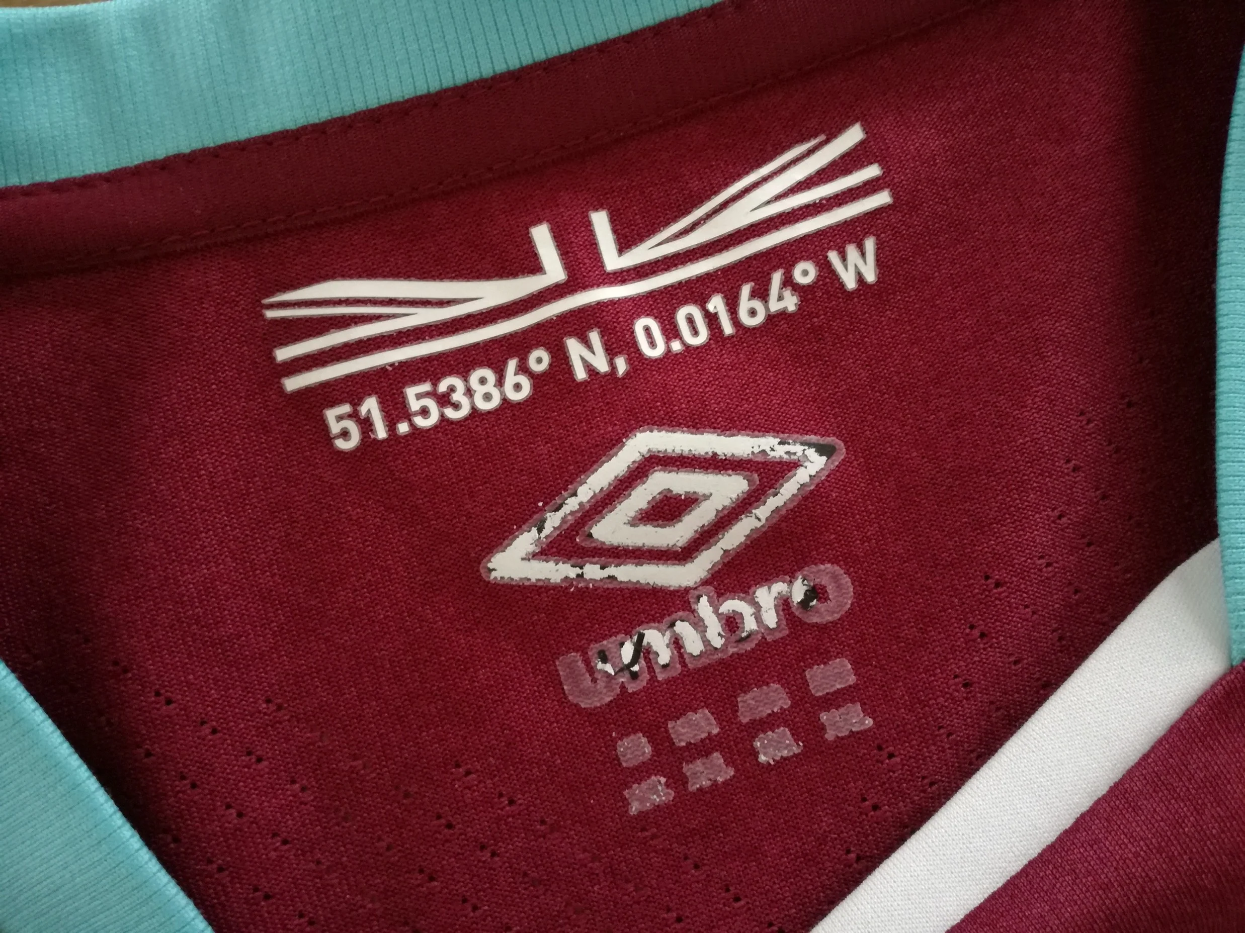 2016/17 West Ham Home Football Shirt. (XXL) - Image 2