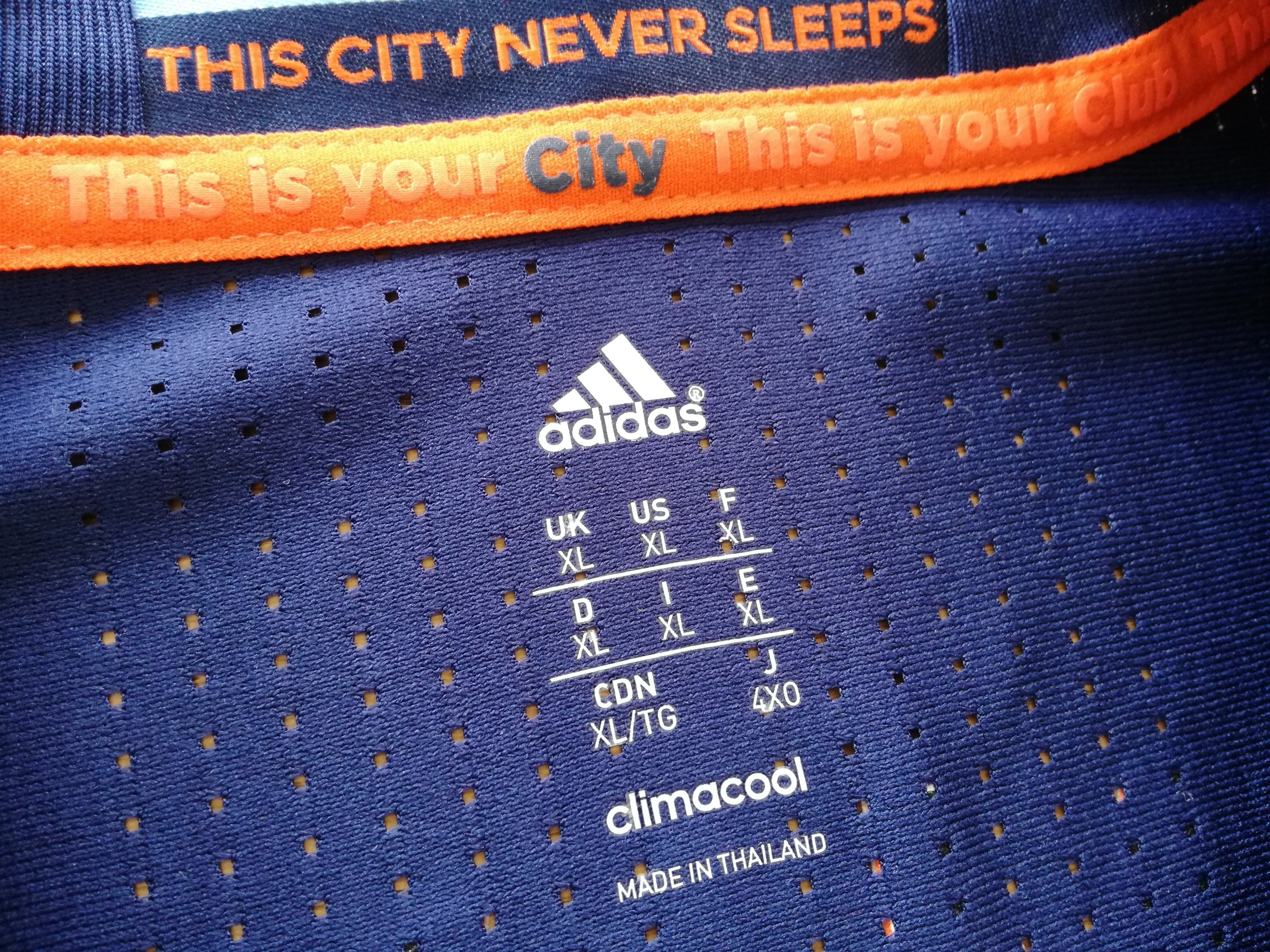2016 New York City Away MLS Adizero Football Shirt Mix #10 (M) - Image 5