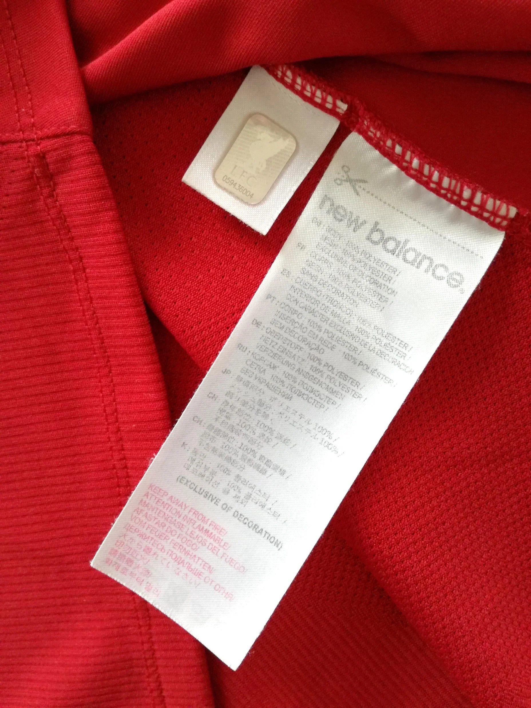 2017/18 Liverpool Home '125 Years' Football Shirt (S) - Image 6