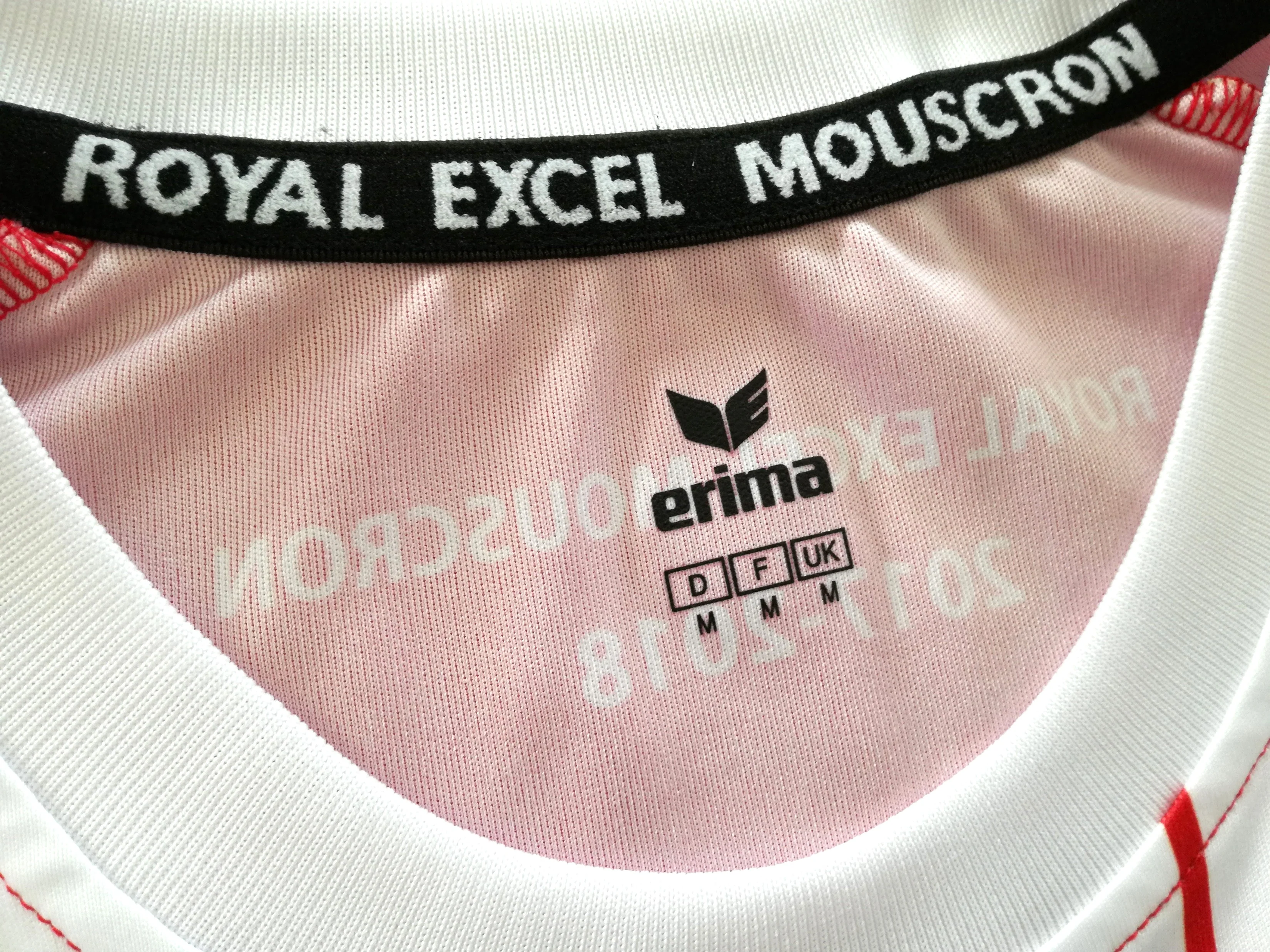 2017/18 Royal Excel Mouscron Home Football Shirt #10 (M) - Image 6
