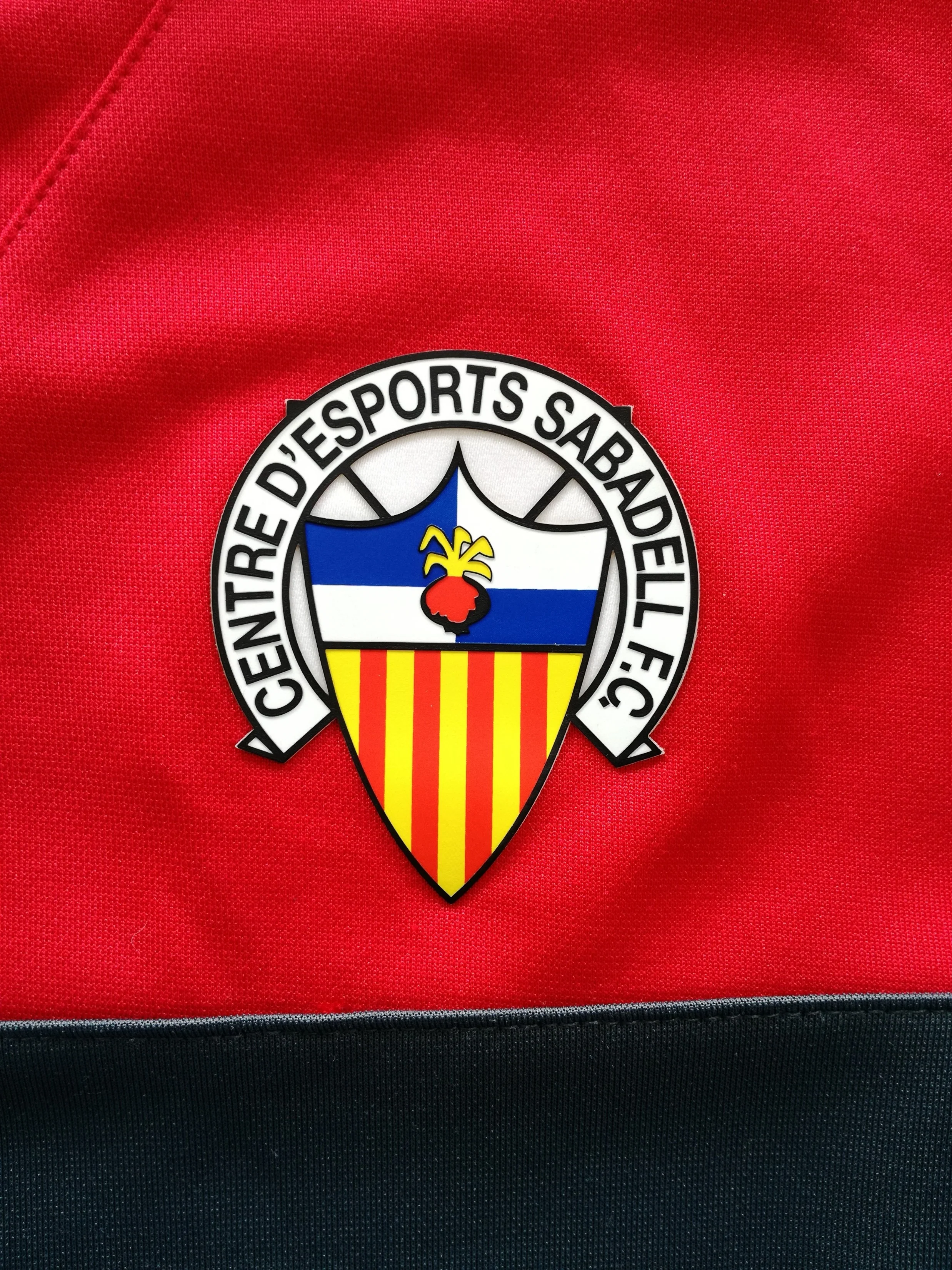 2017/18 Sabadell Football Track Top (S) - Image 3