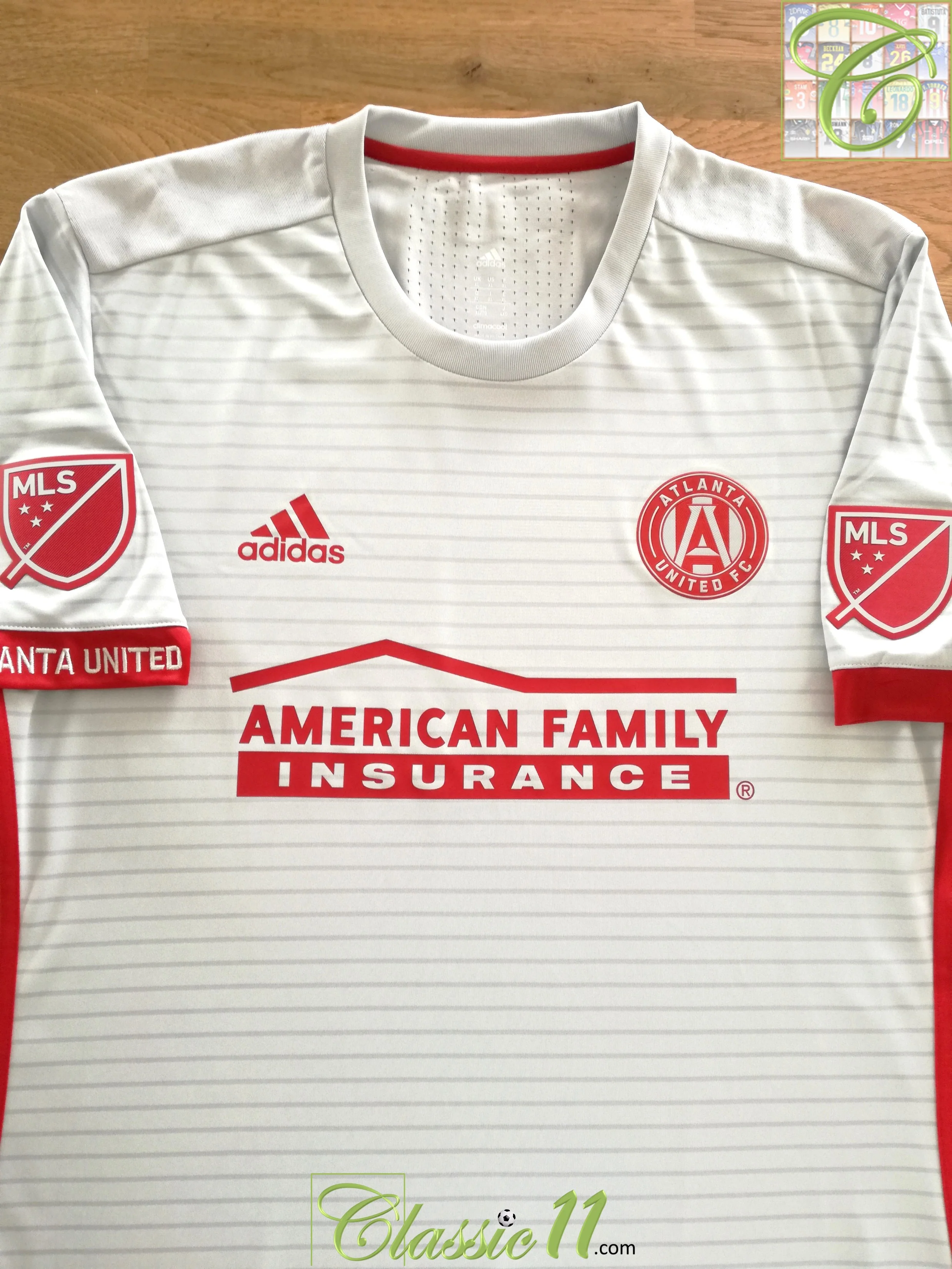 2017 Atlanta Utd Away MLS Adizero Football Shirt (XL) *BNWT*
