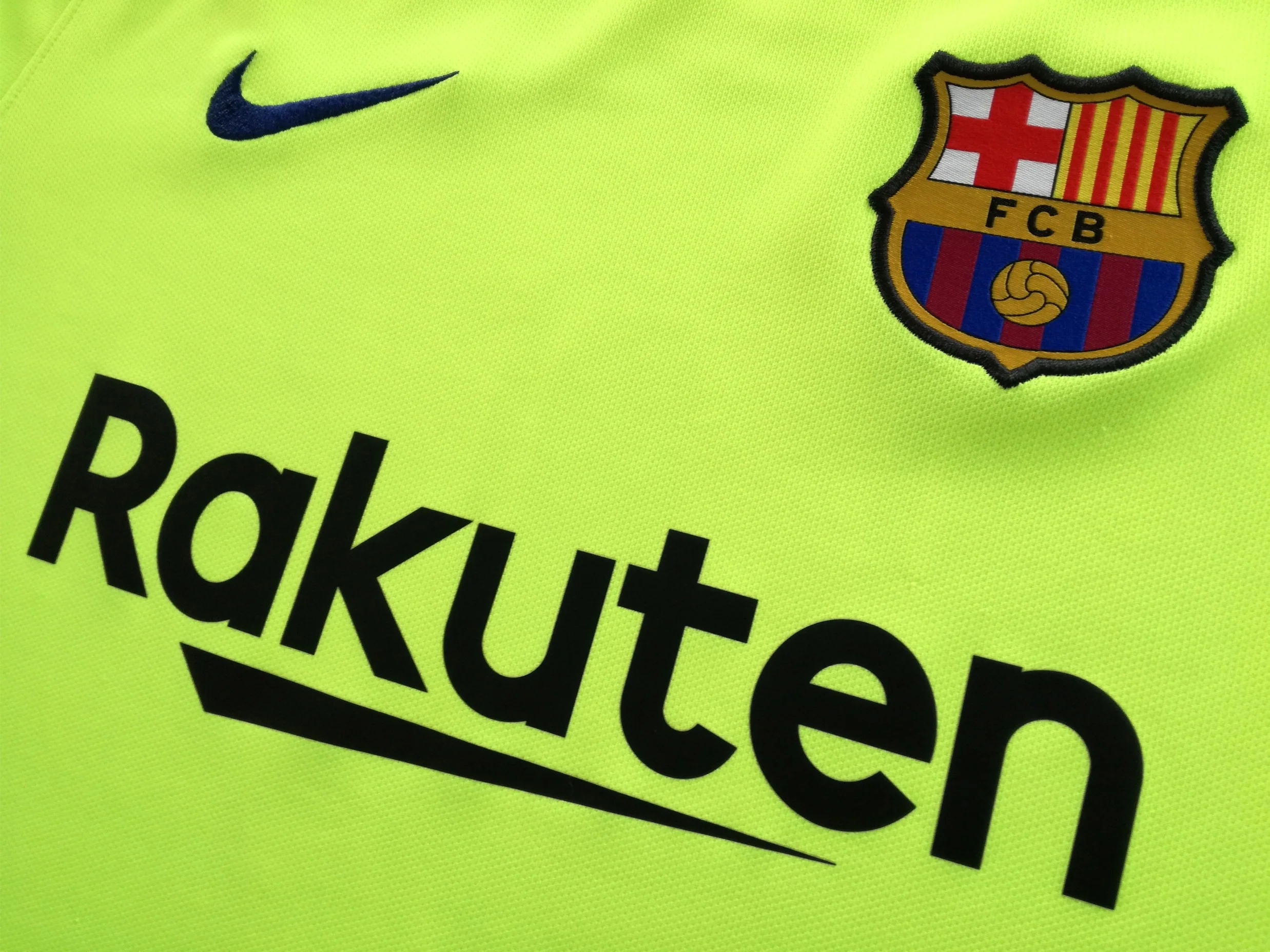 2018/19 Barcelona Away La Liga Football Shirt Suárez #9 (S) - Image 7
