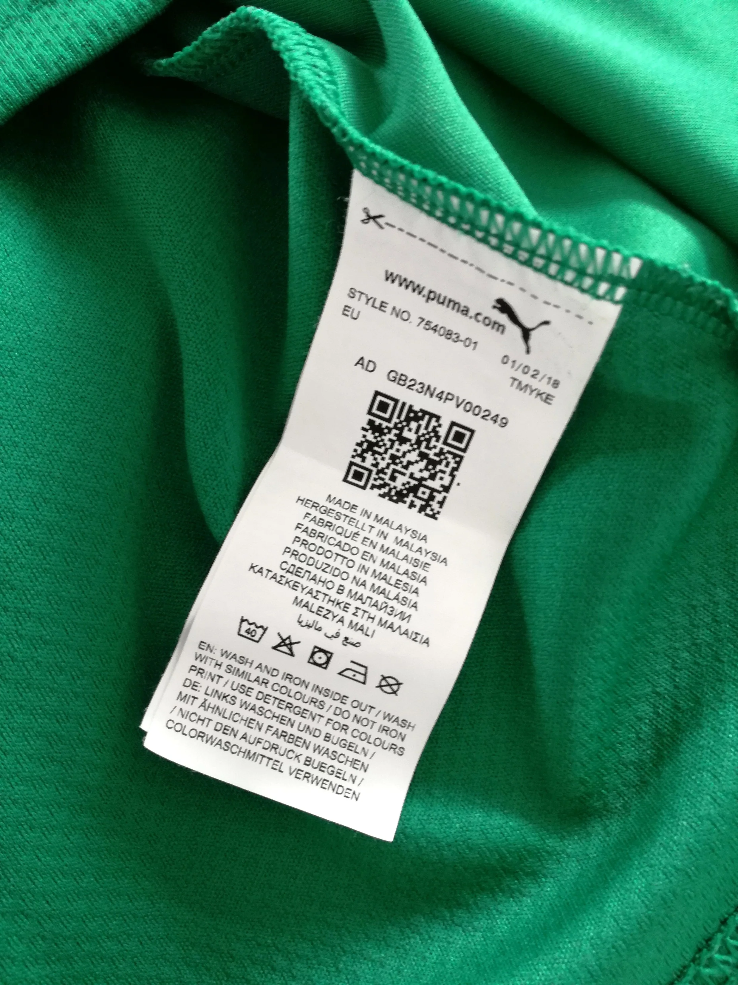 2018/19 Borussia Mönchengladbach Training Shirt (L) - Image 6