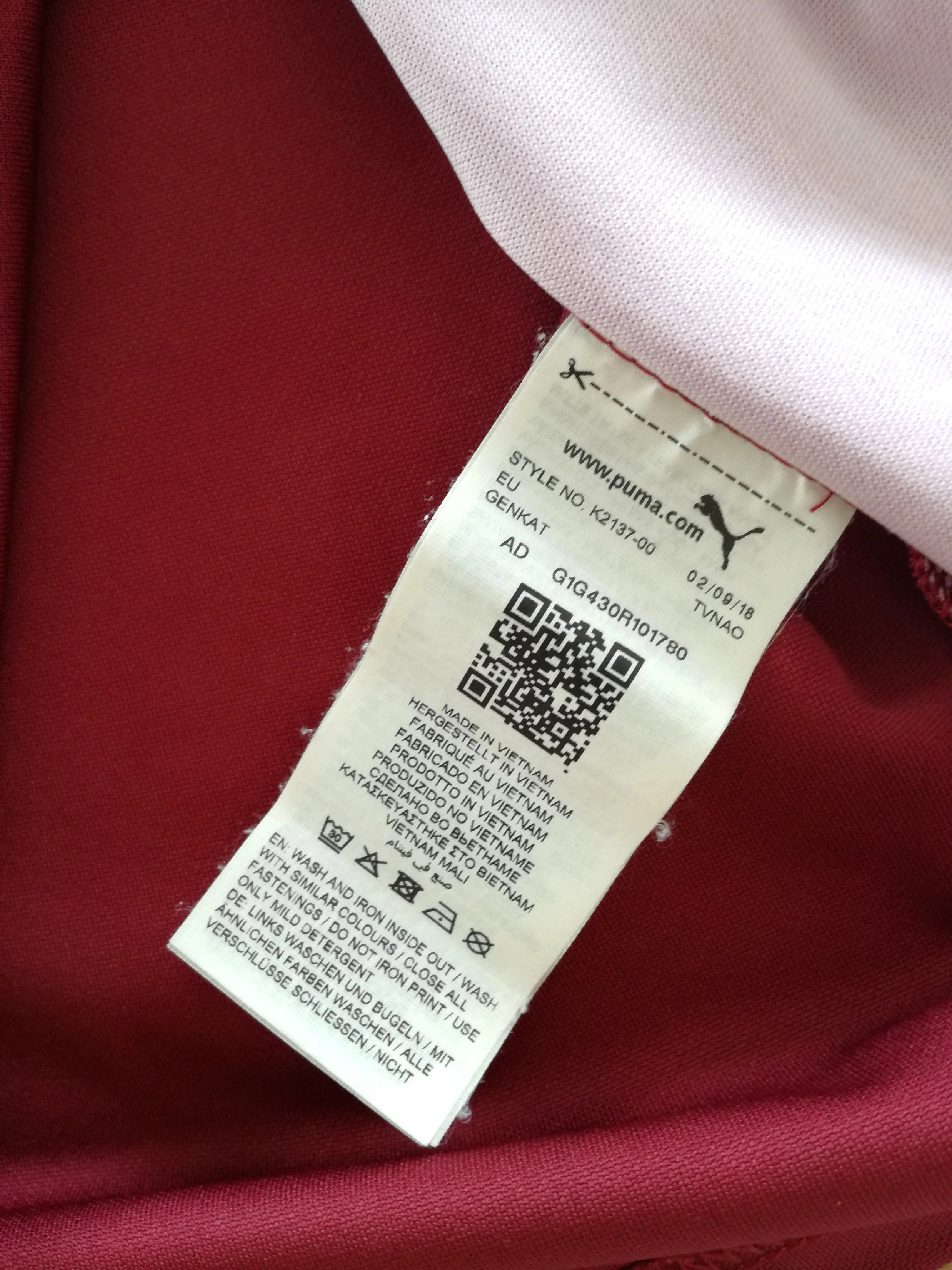 2018/19 Burnley Home Football Shirt (S) - Image 4