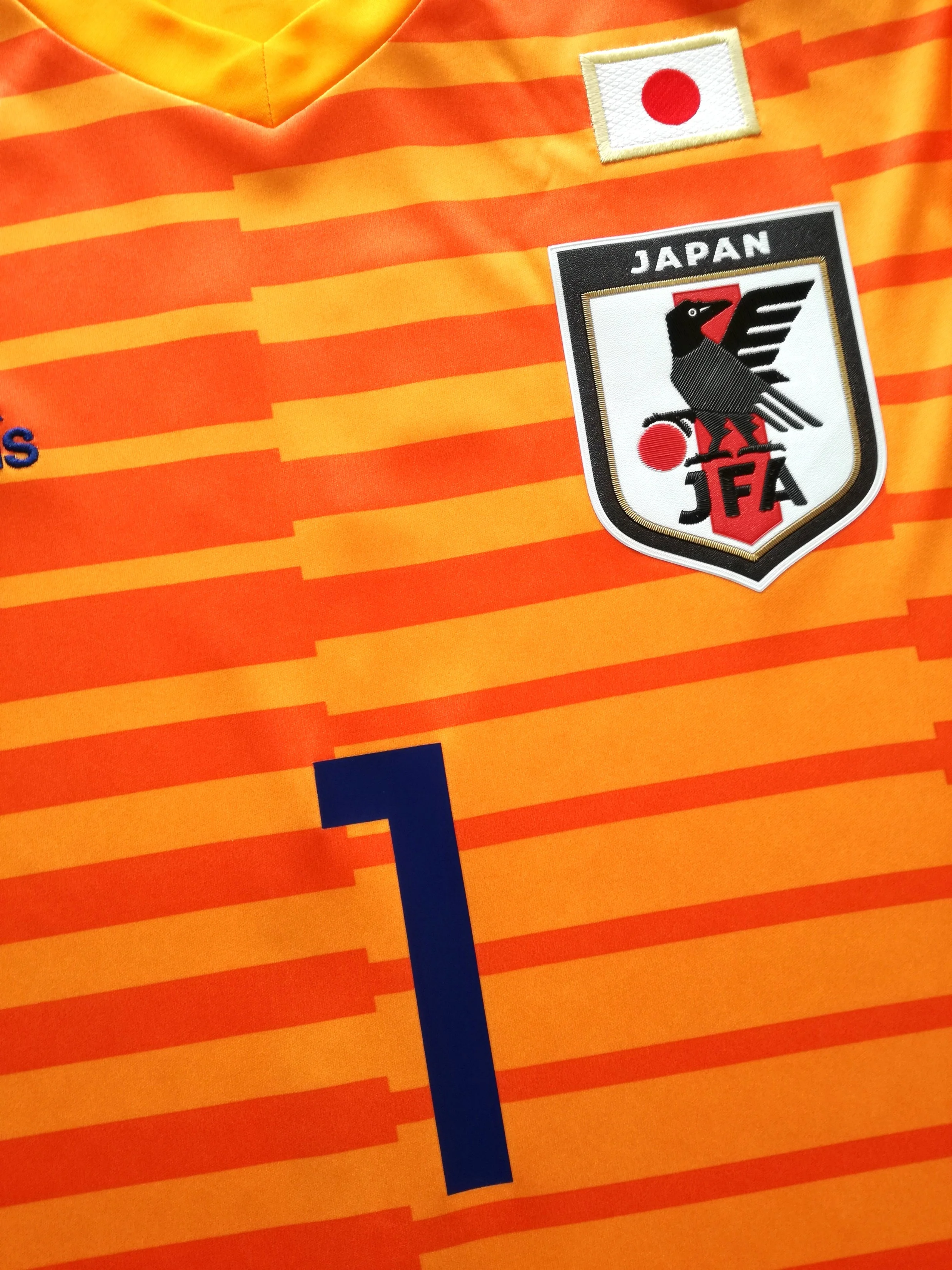 2018/19 Japan Goalkeeper Football Shirt Kawashima #1 (L) *BNWT* - Image 3