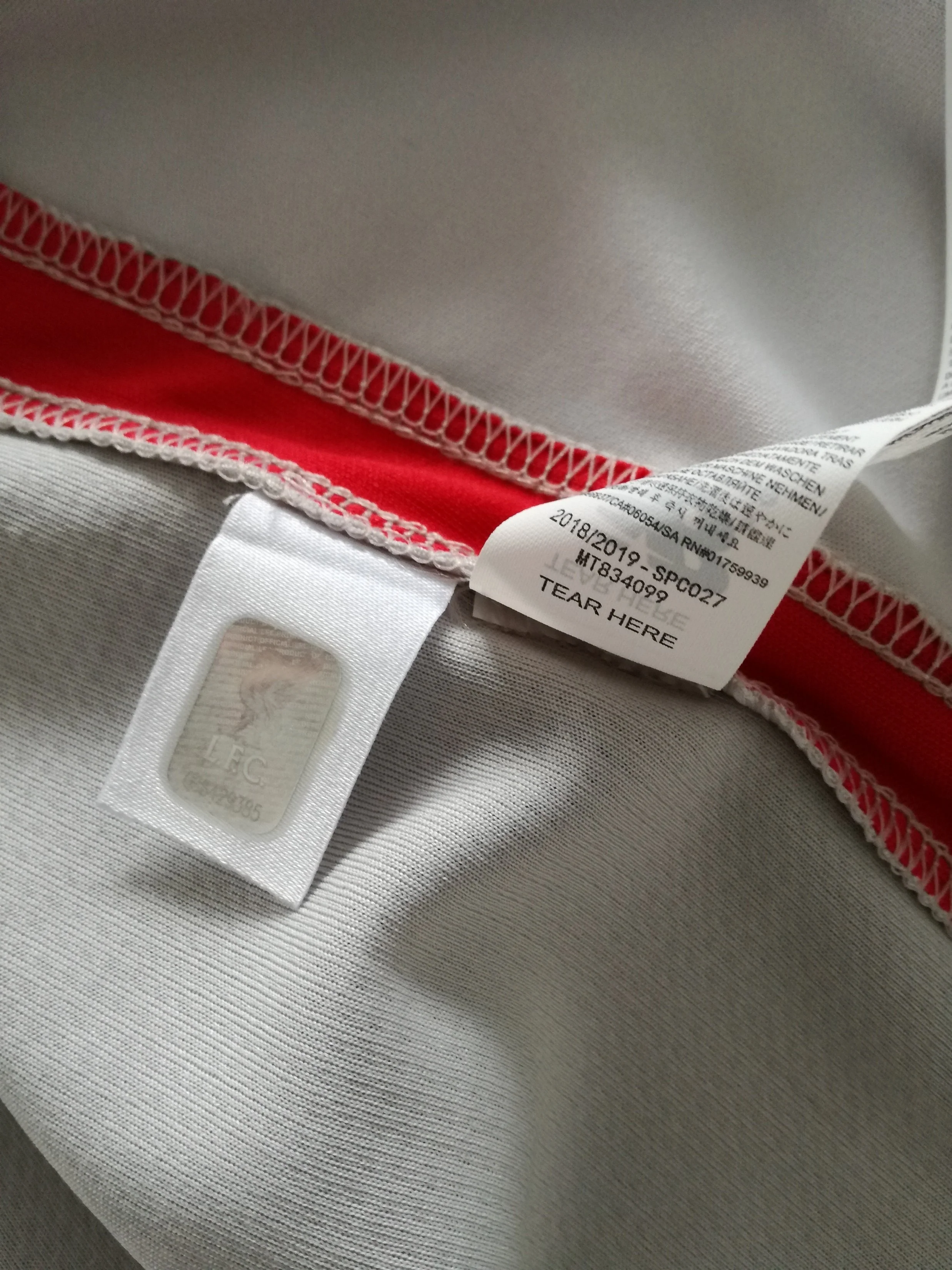 2018/19 Liverpool 3rd Football Shirt (XXL) *BNWT* - Image 8