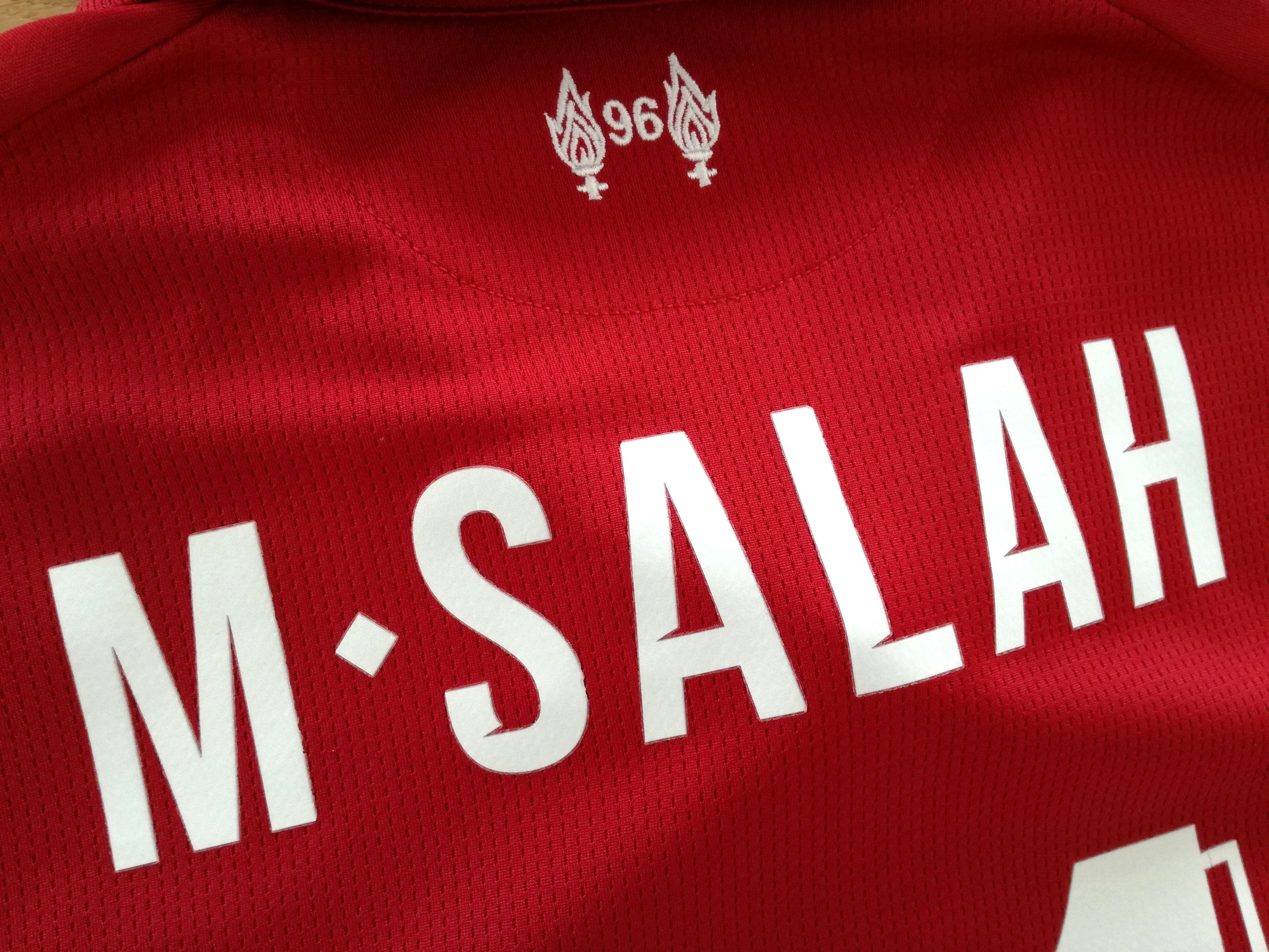 2018/19 Liverpool Home Football Shirt M.Salah #11 (XXL) - Image 10