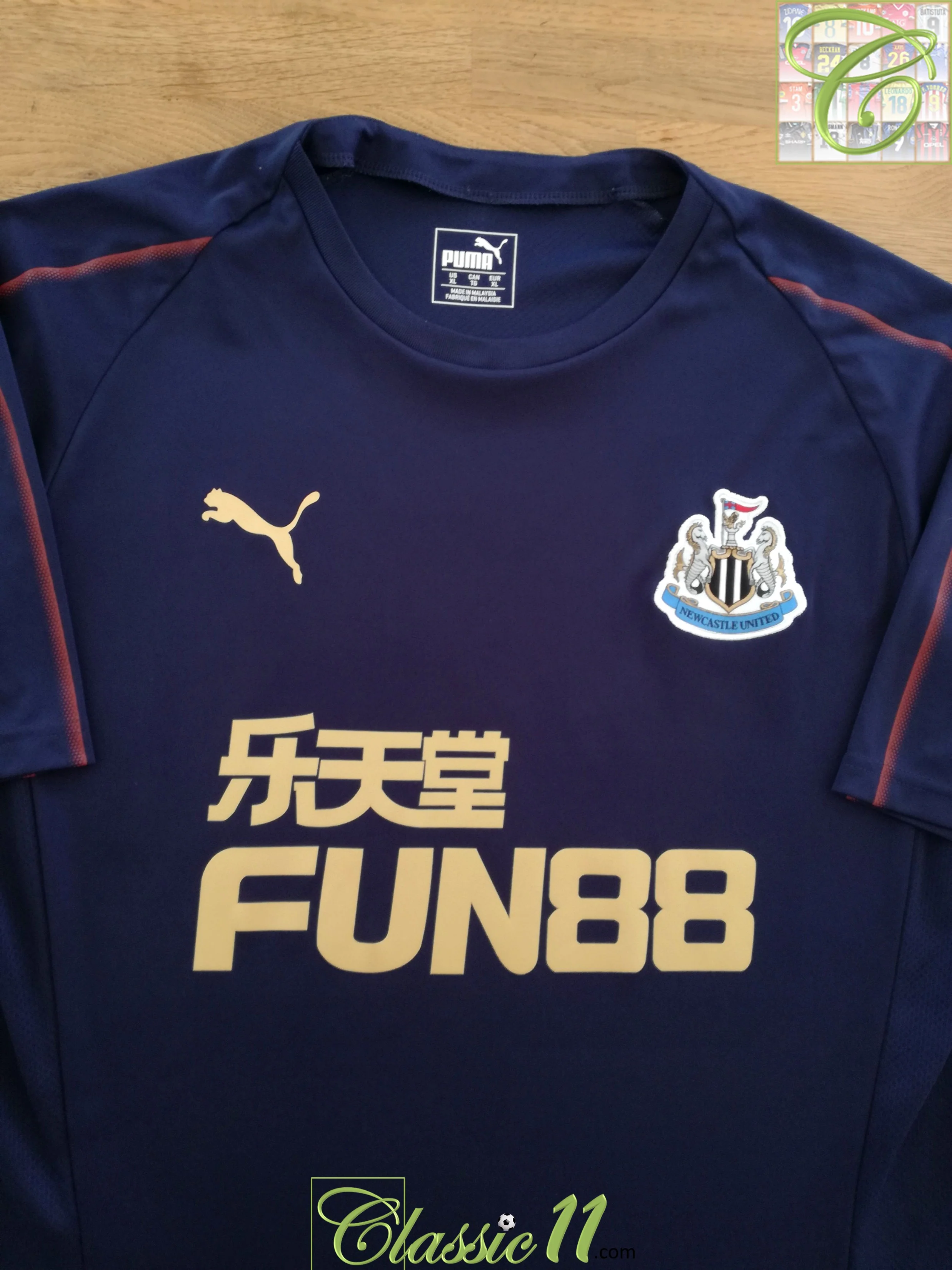 2018/19 Newcastle Utd Football Training Shirt (XL)