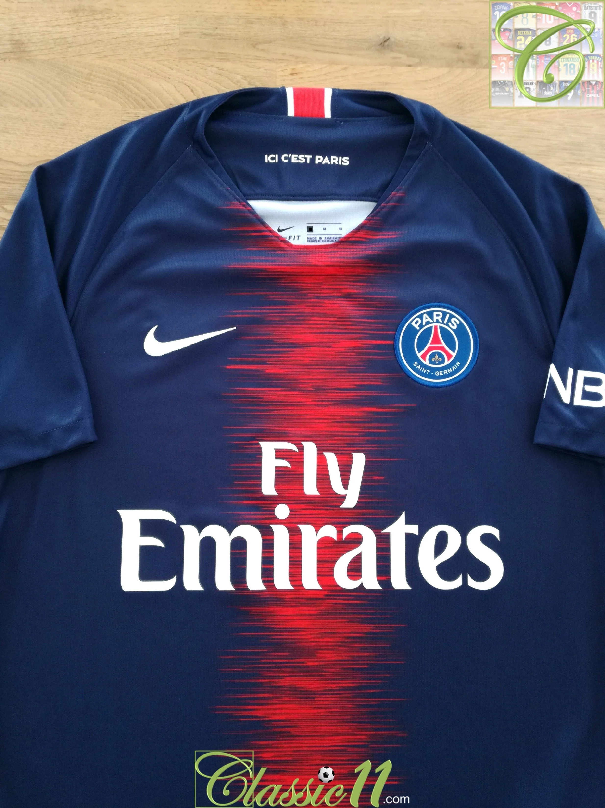 2018/19 PSG Home Football Shirt (M)