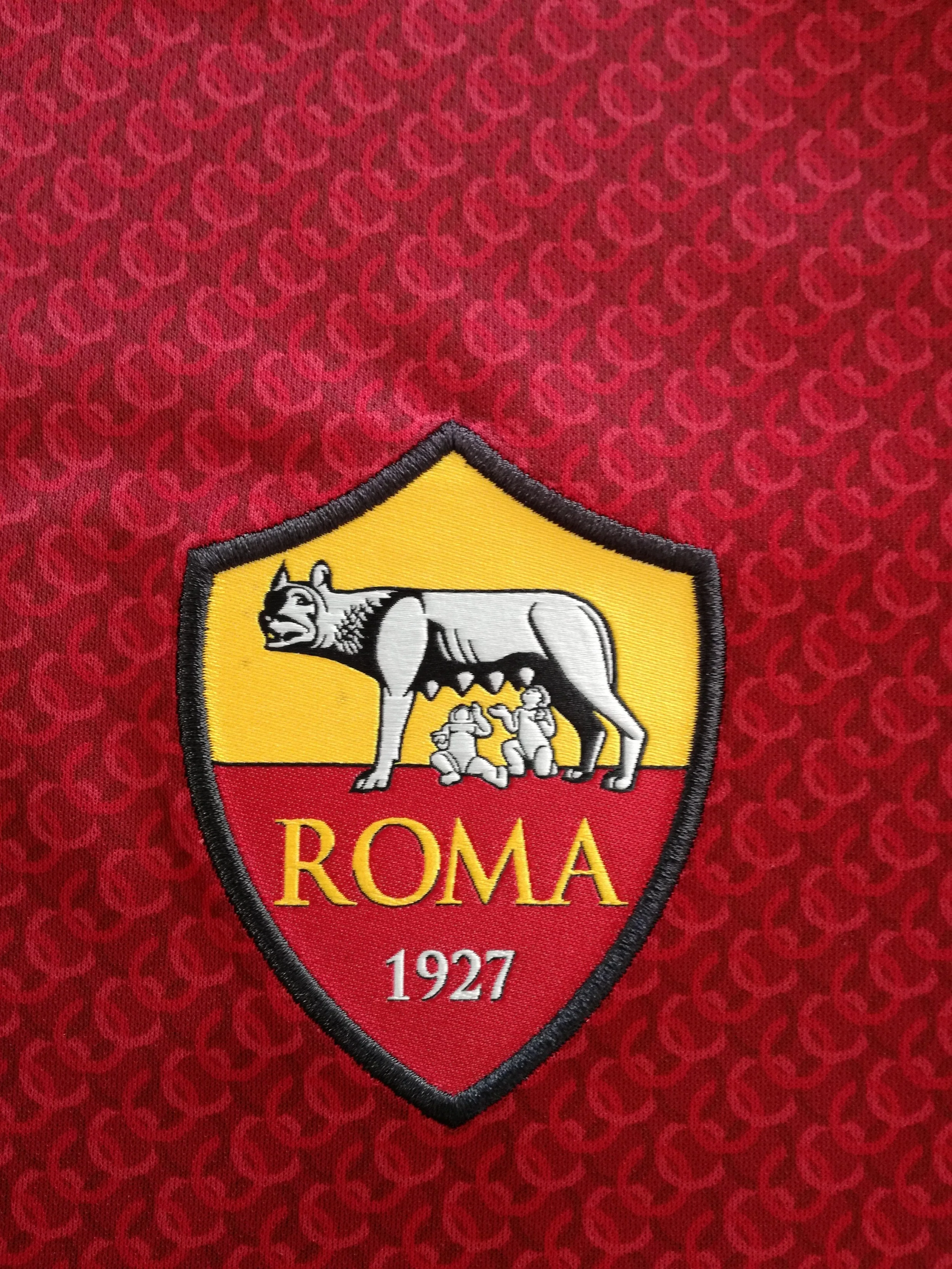 2018/19 Roma Home Football Shirt El Shaarawy #92 (L) - Image 4