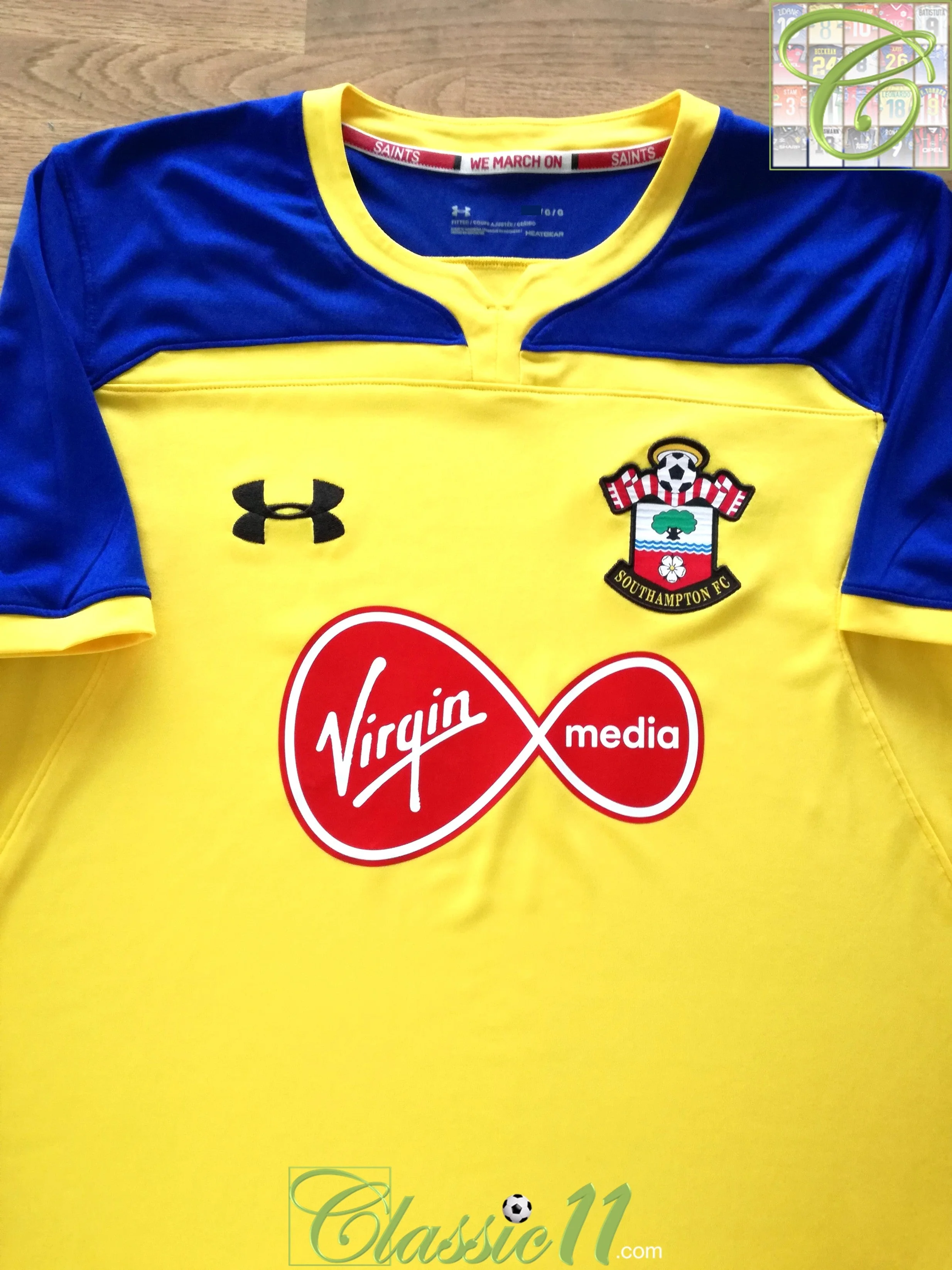 2018/19 Southampton Away Football Shirt (XXL)