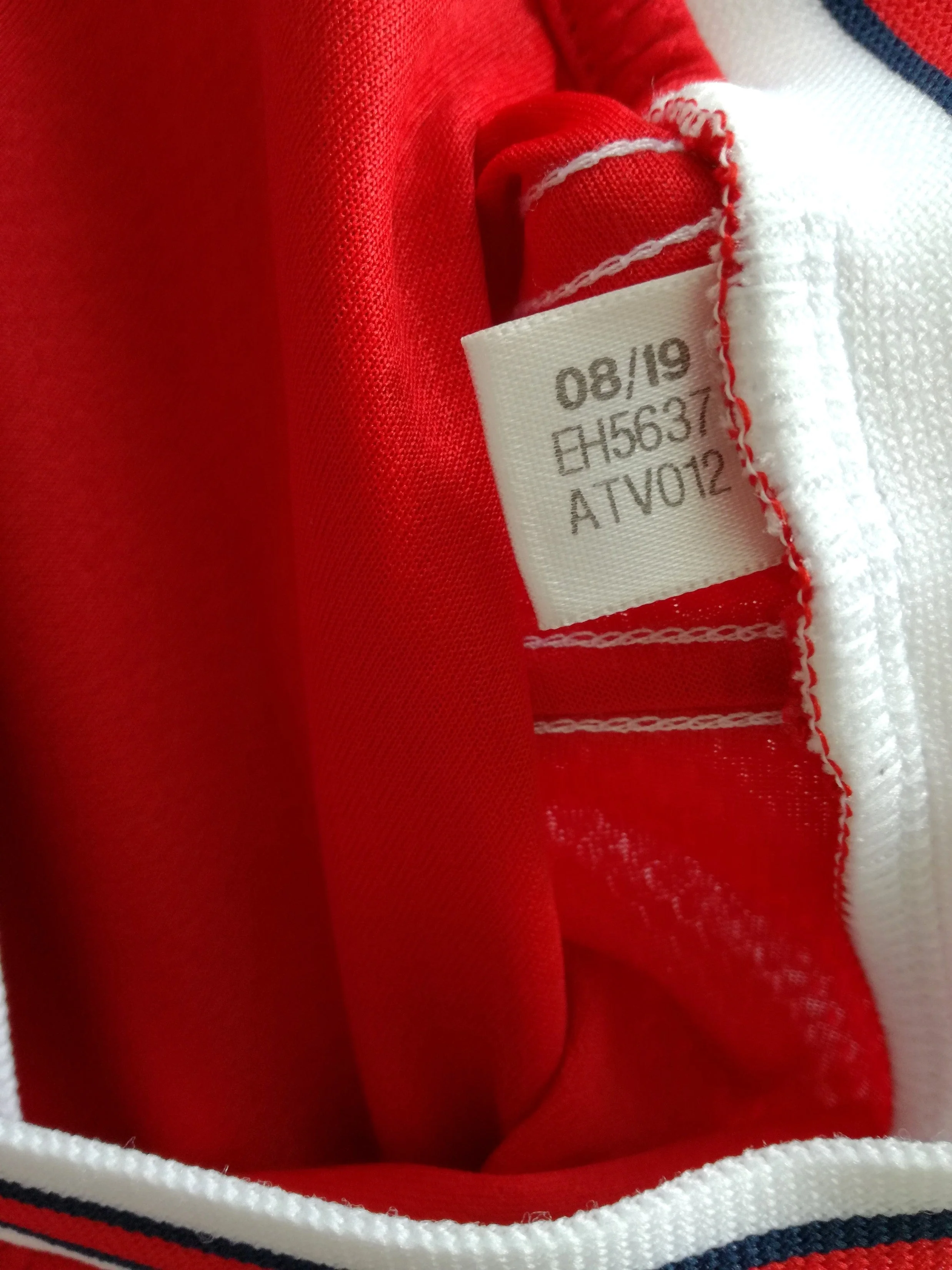 2019/20 Arsenal Home Football Shirt (L) - Image 7
