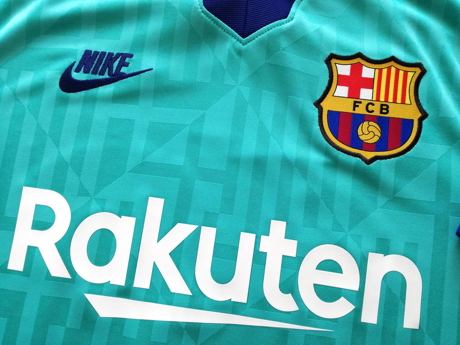2019/20 Barcelona 3rd Football Shirt Messi #10 (S) - Image 4