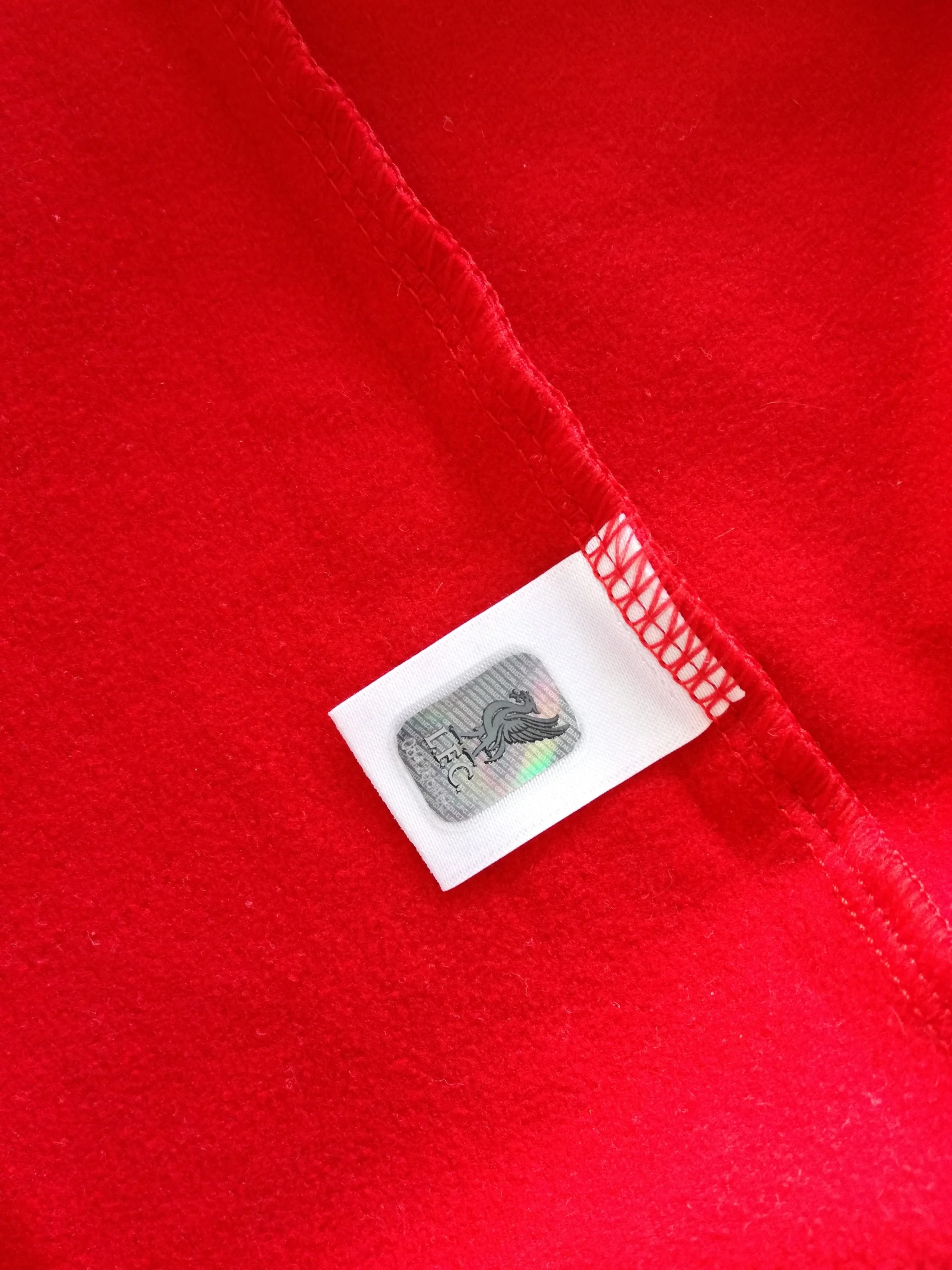 2019/20 Liverpool Zip Training Top - Red (L) - Image 4
