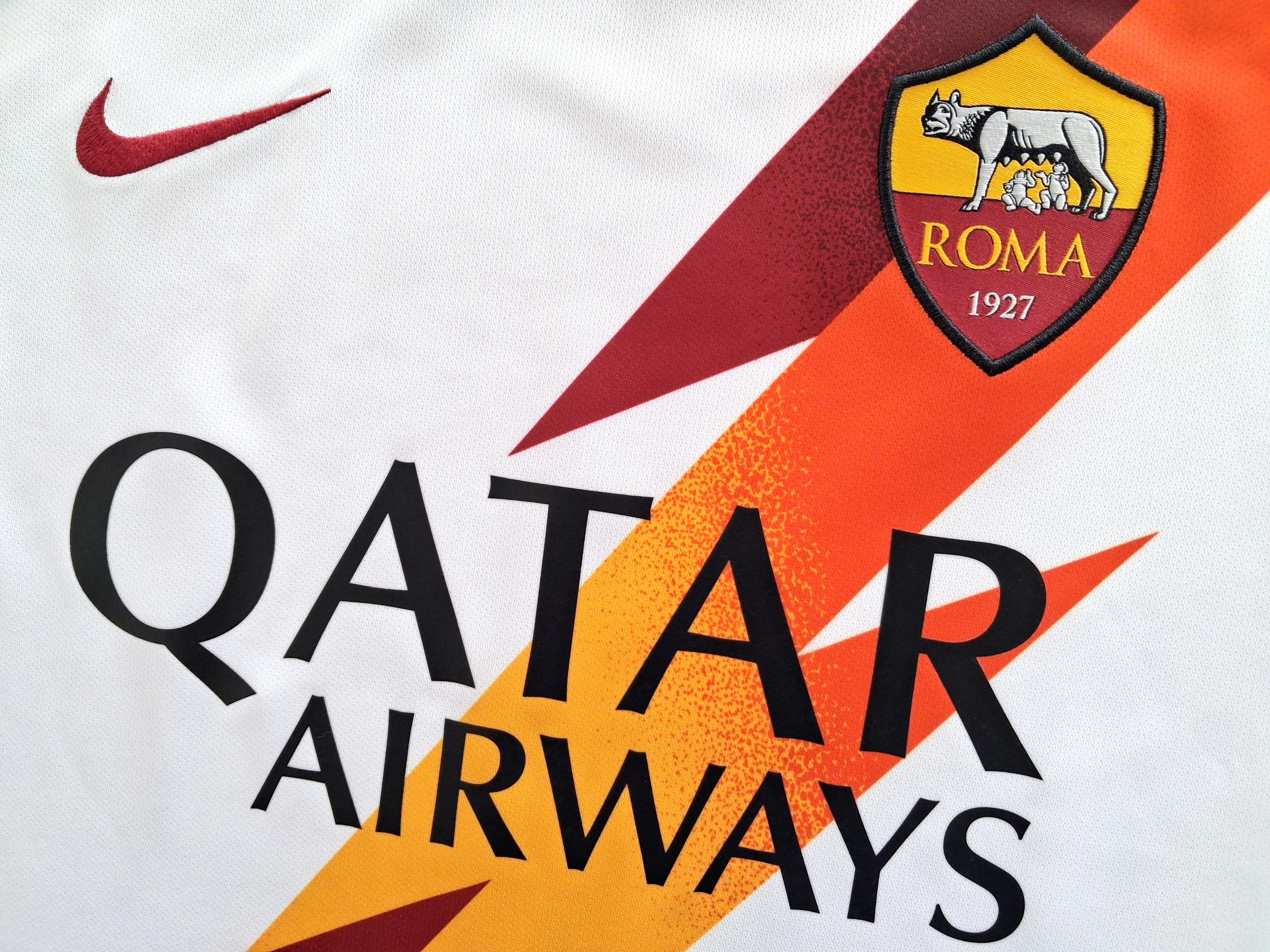 2019/20 Roma Away Football Shirt (S) - Image 6