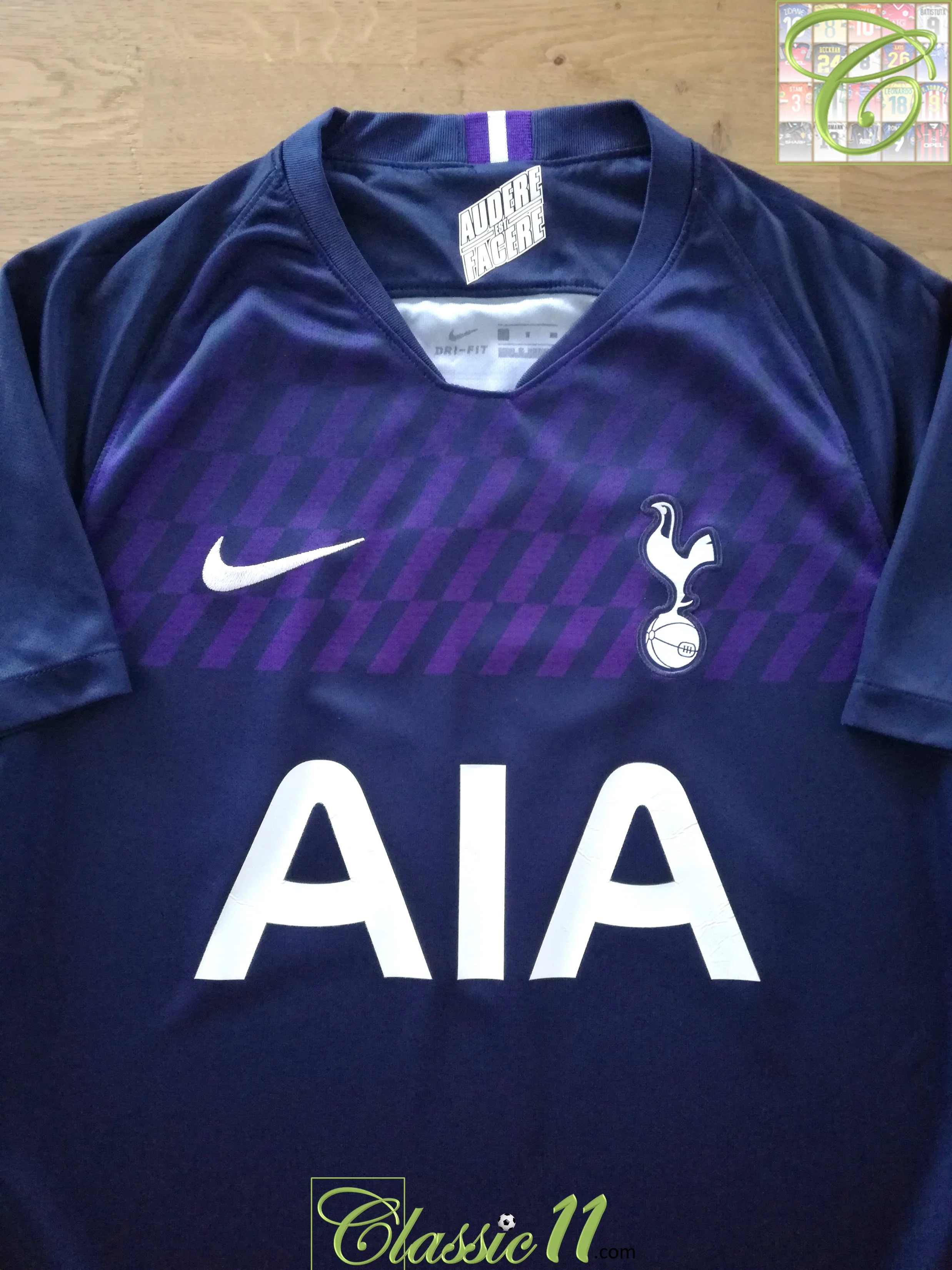 2019/20 Tottenham Away Premier League Football Shirt Son #7 (S) - Image 2