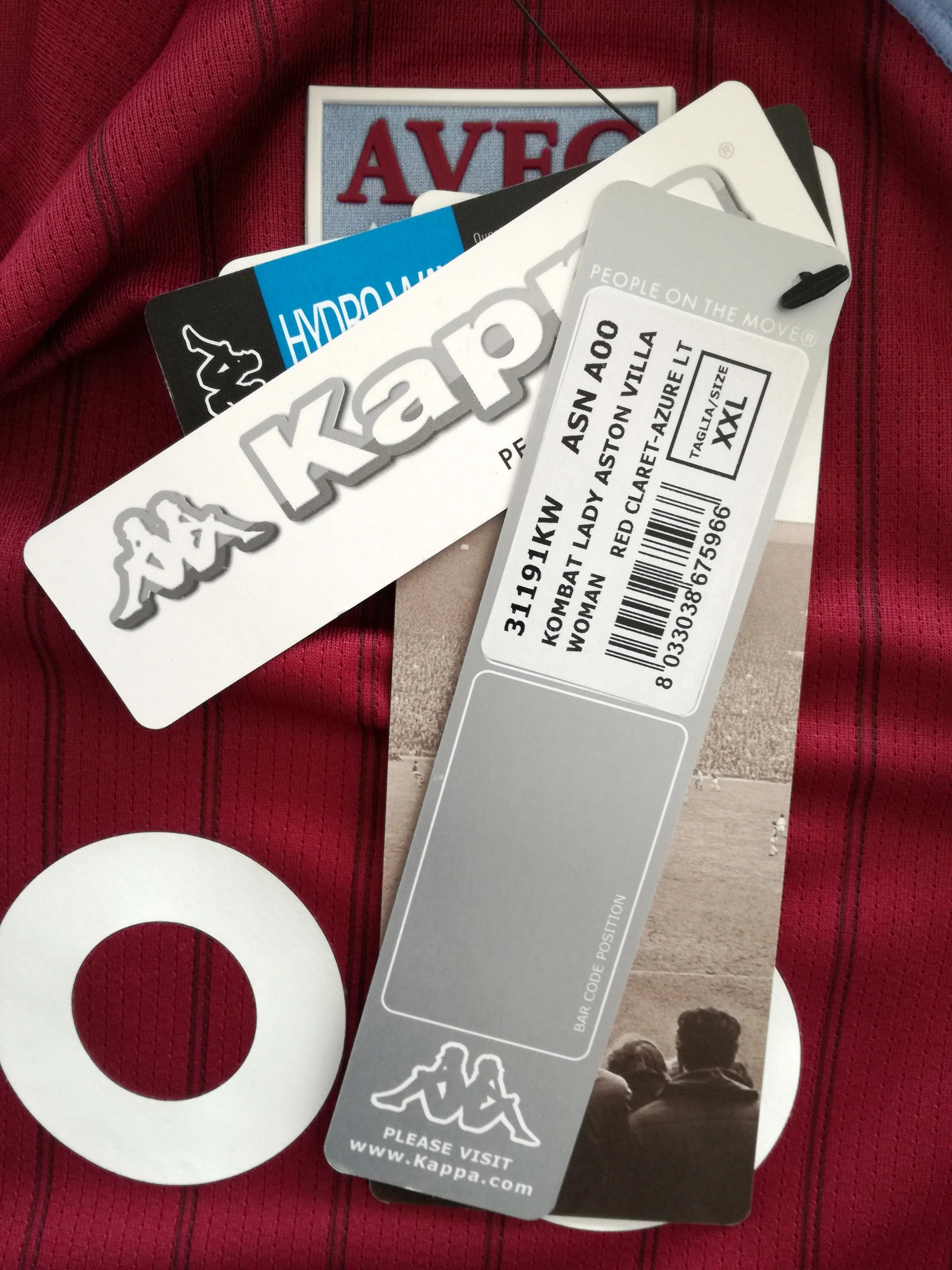 2020/21 Aston Villa Home Premier League Football Shirt Grealish #10 (W) (XXL) *BNWT* - Image 3