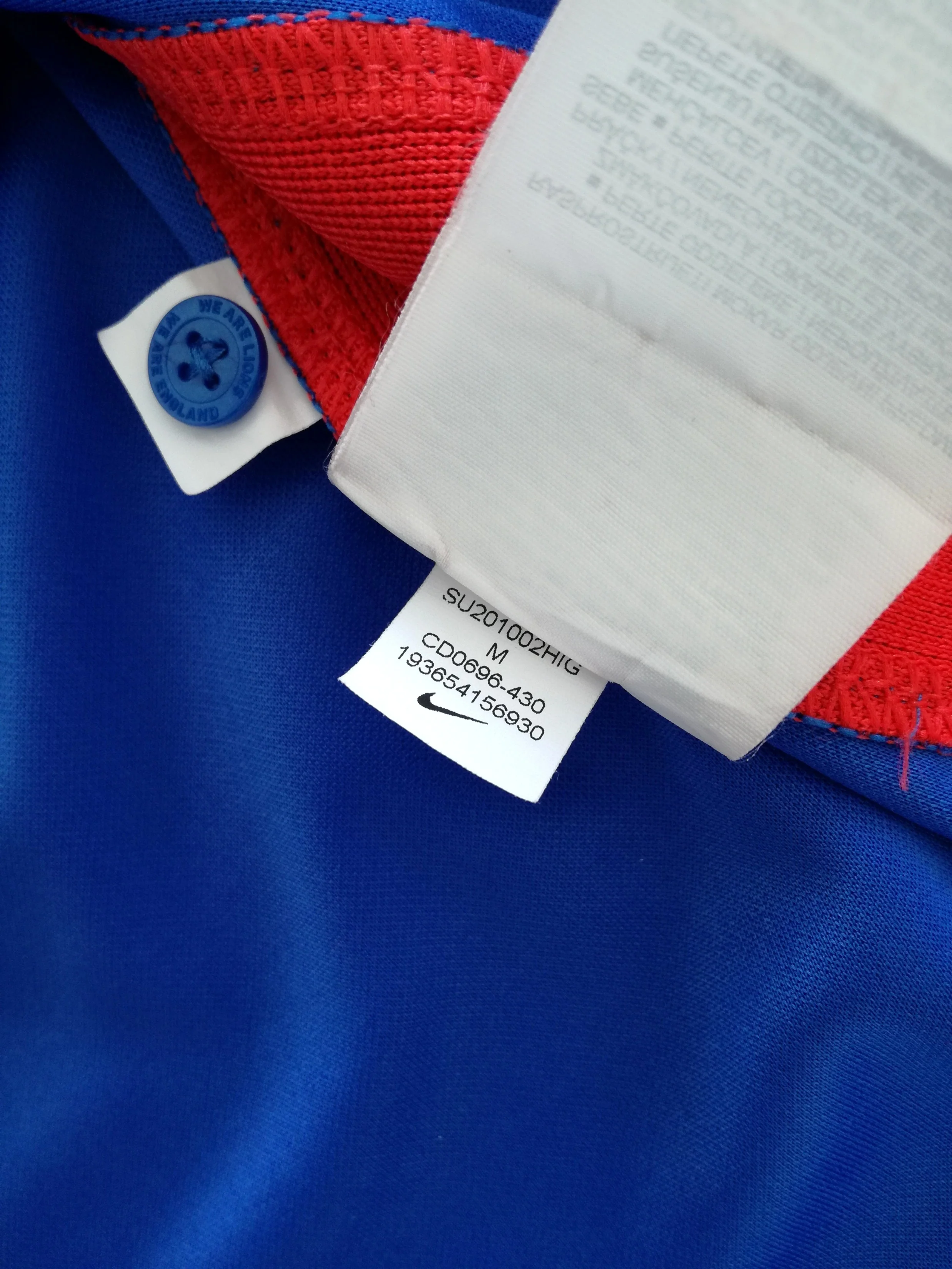 2020/21 England Away Football Shirt (M) - Image 5