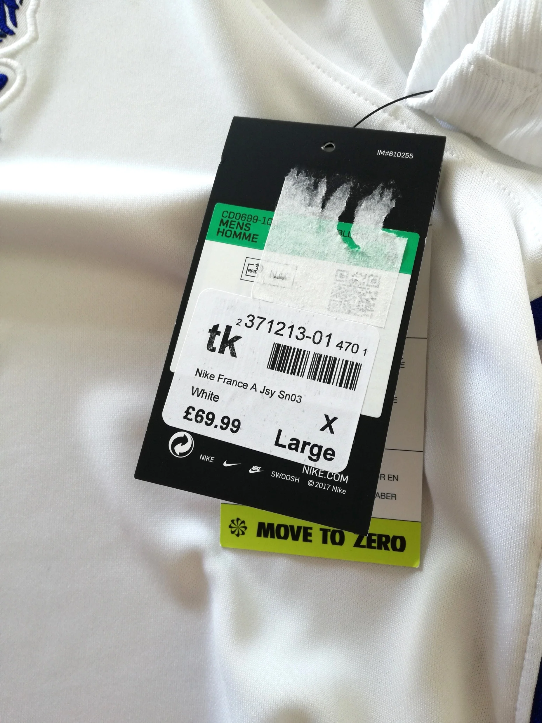 2020/21 France Away Football Shirt (XL) *BNWT* - Image 3