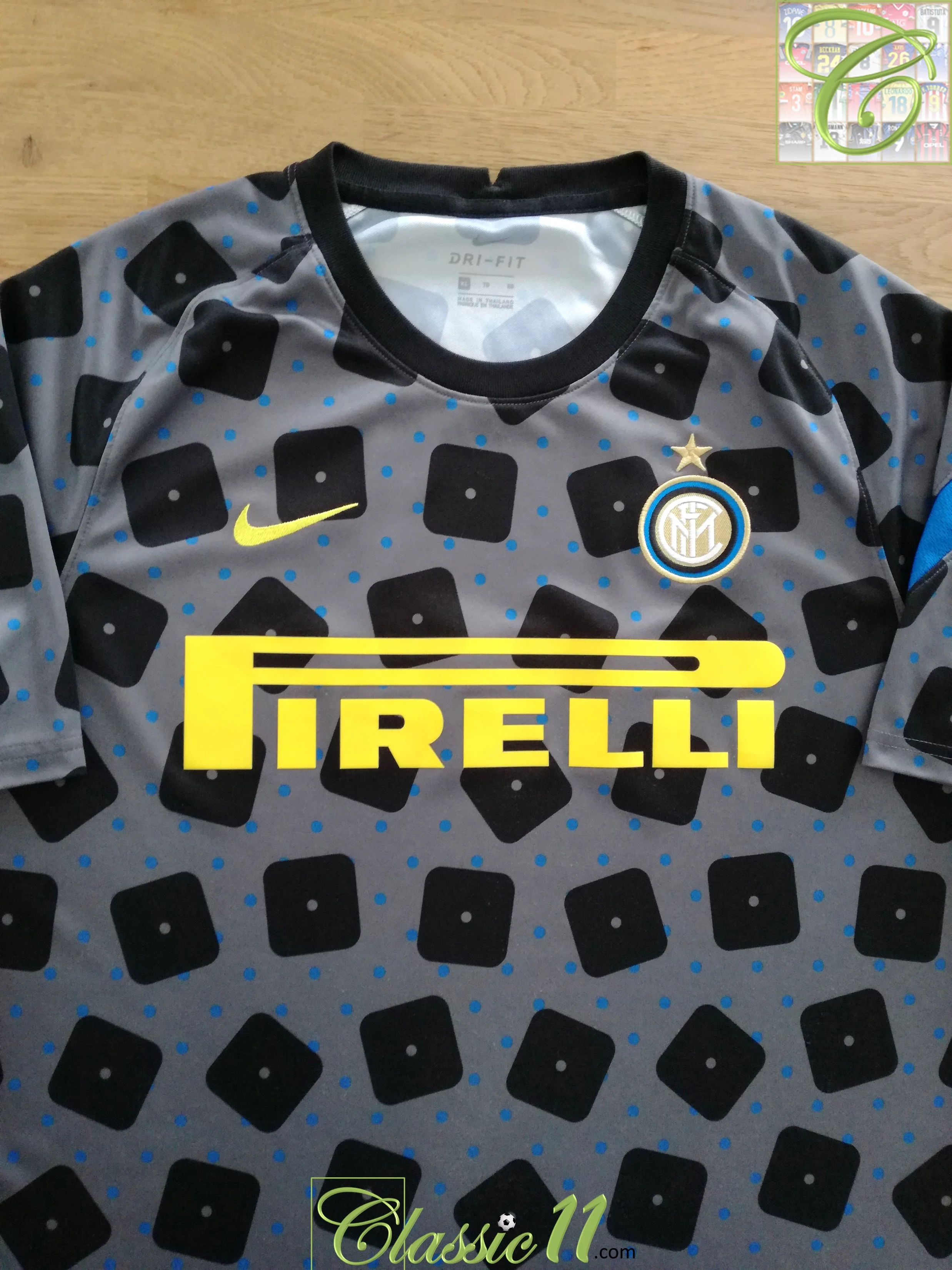 2020/21 Internazionale Pre-Match Football Shirt (XL)