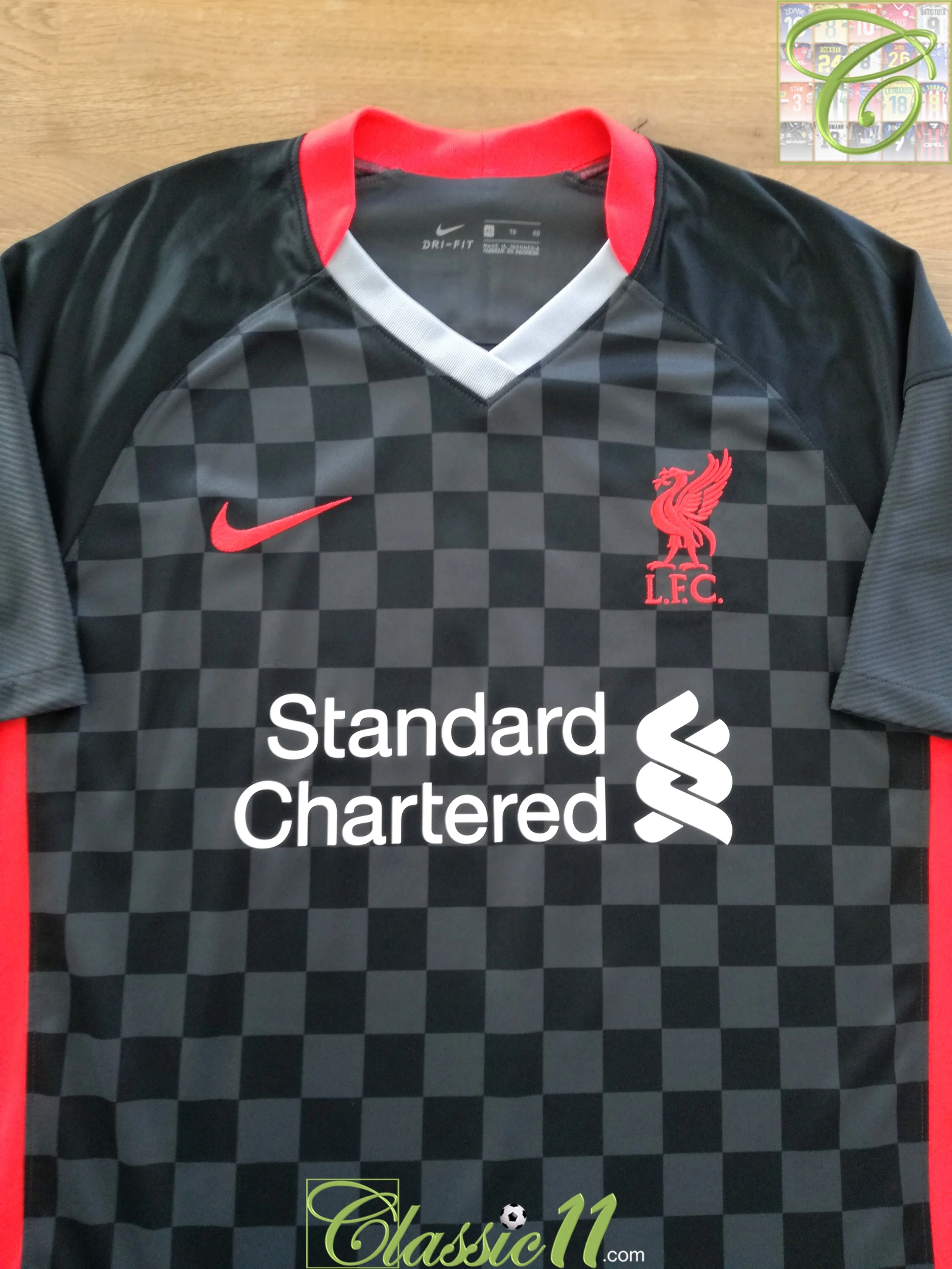 2020/21 Liverpool 3rd Premier League Football Shirt Virgil #4 (XL) - Image 2