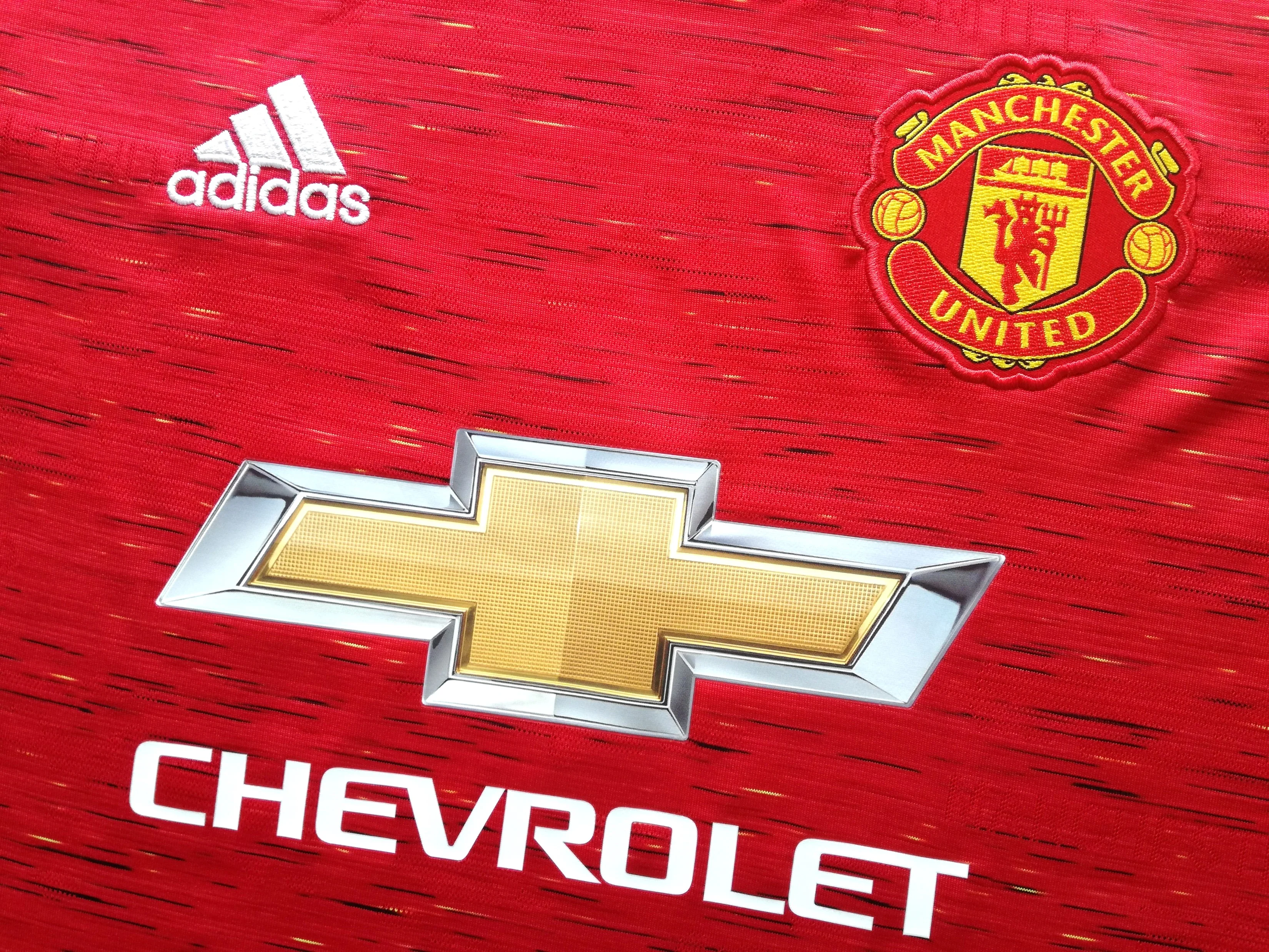 2020/21 Man Utd Home Football Shirt Pogba #6 (M) - Image 3