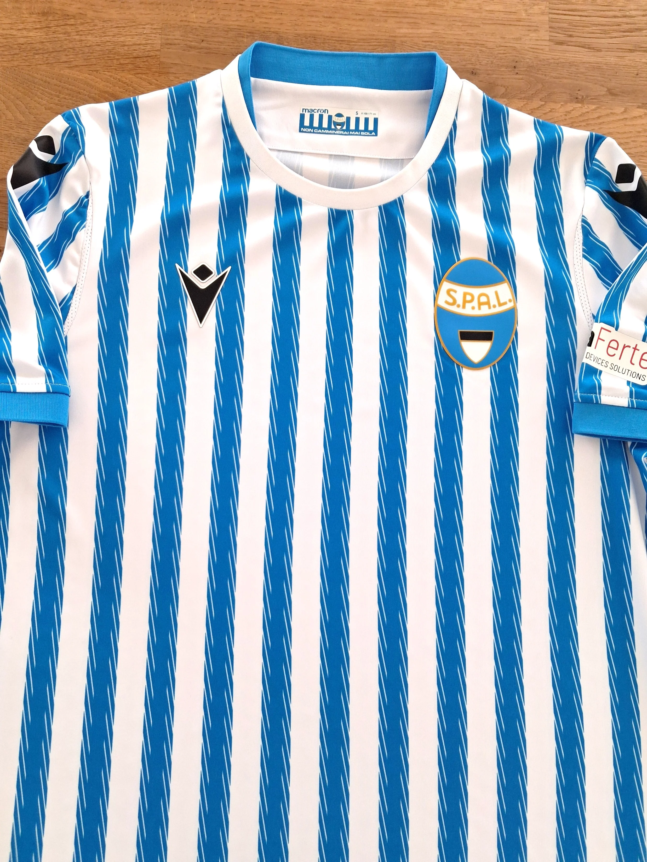 2020/21 SPAL Home Football Shirt (S) *BNWT*