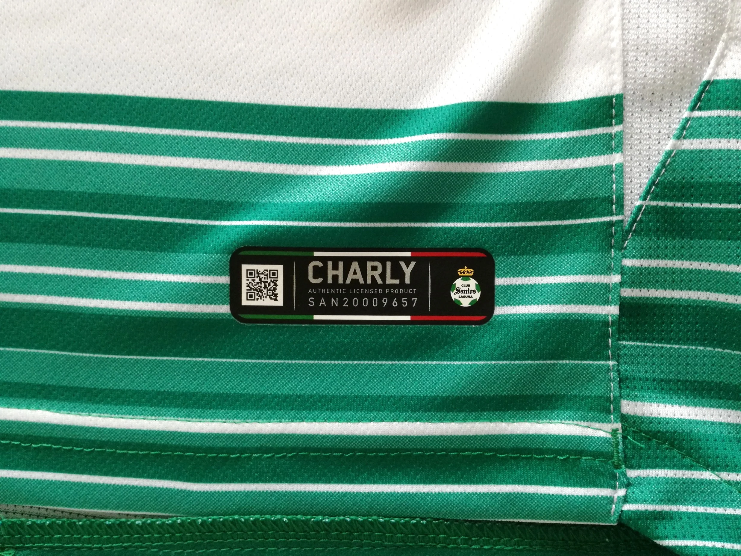 2020 Santos Laguna Home Football Shirt (L) - Image 3