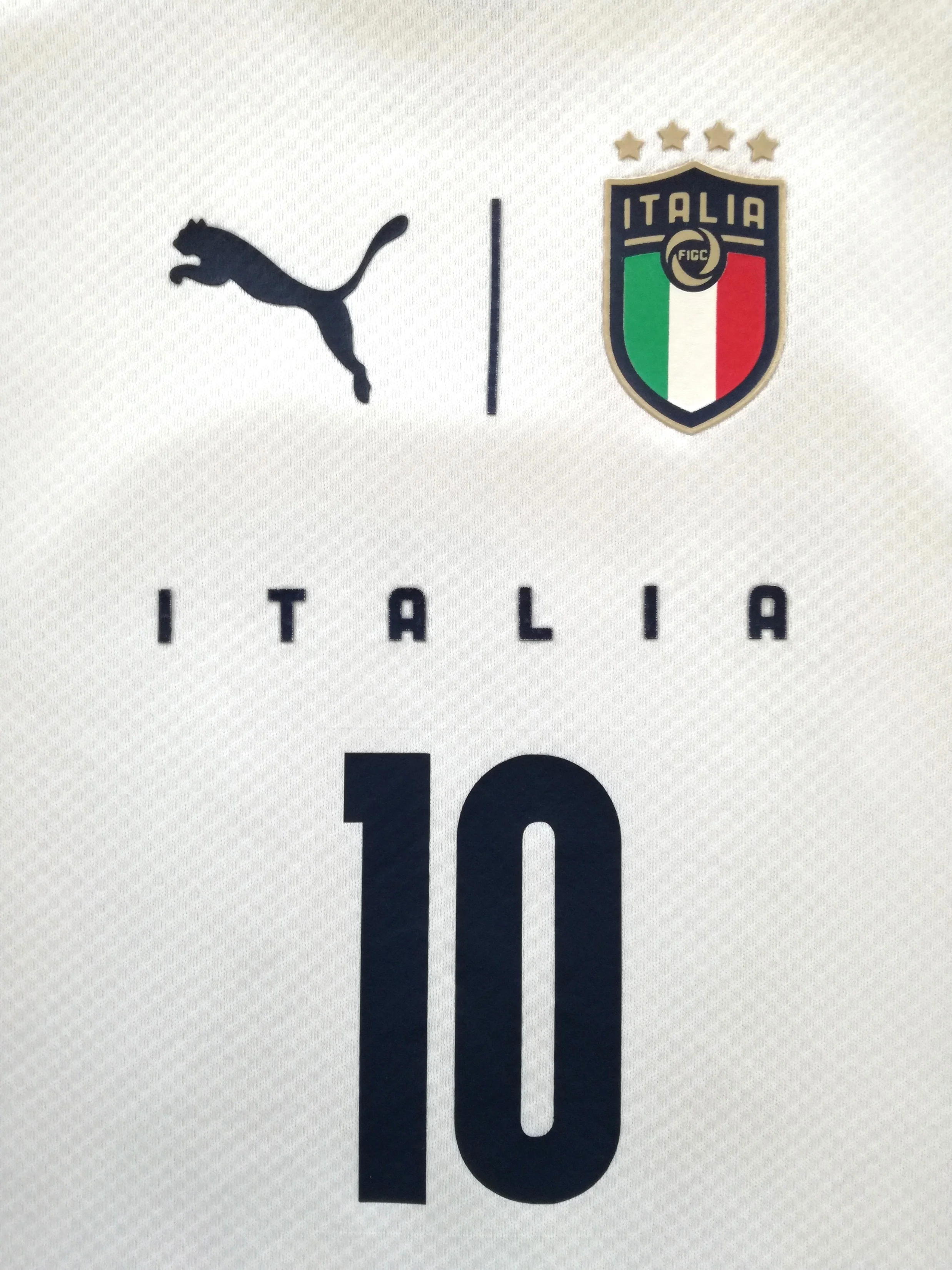 2021/22 Italy Away Football Shirt R. Baggio #10 (Kids) - Image 3