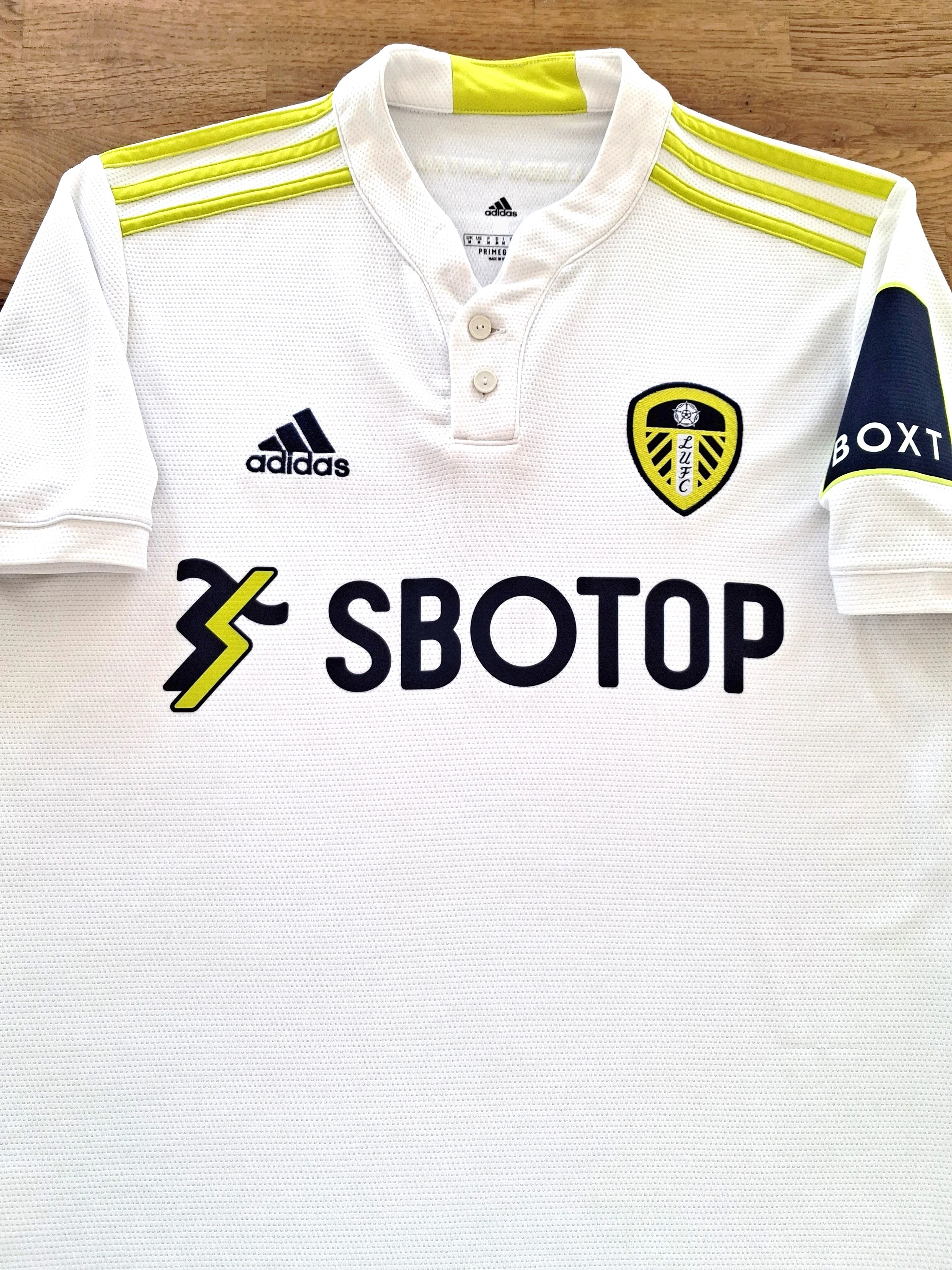 2021/22 Leeds United Home Football Shirt (M)