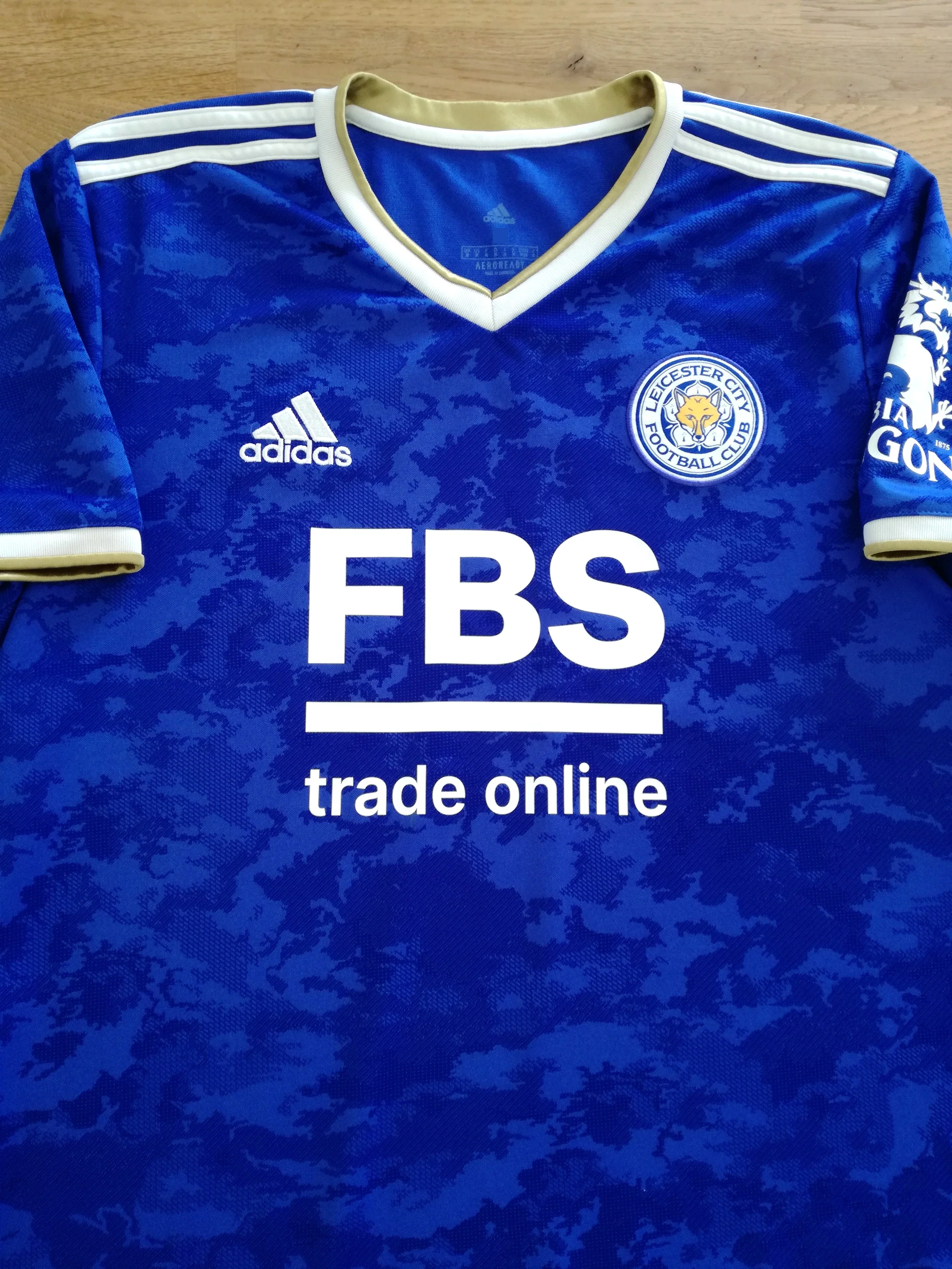 2021/22 Leicester City Home Football Shirt (S)