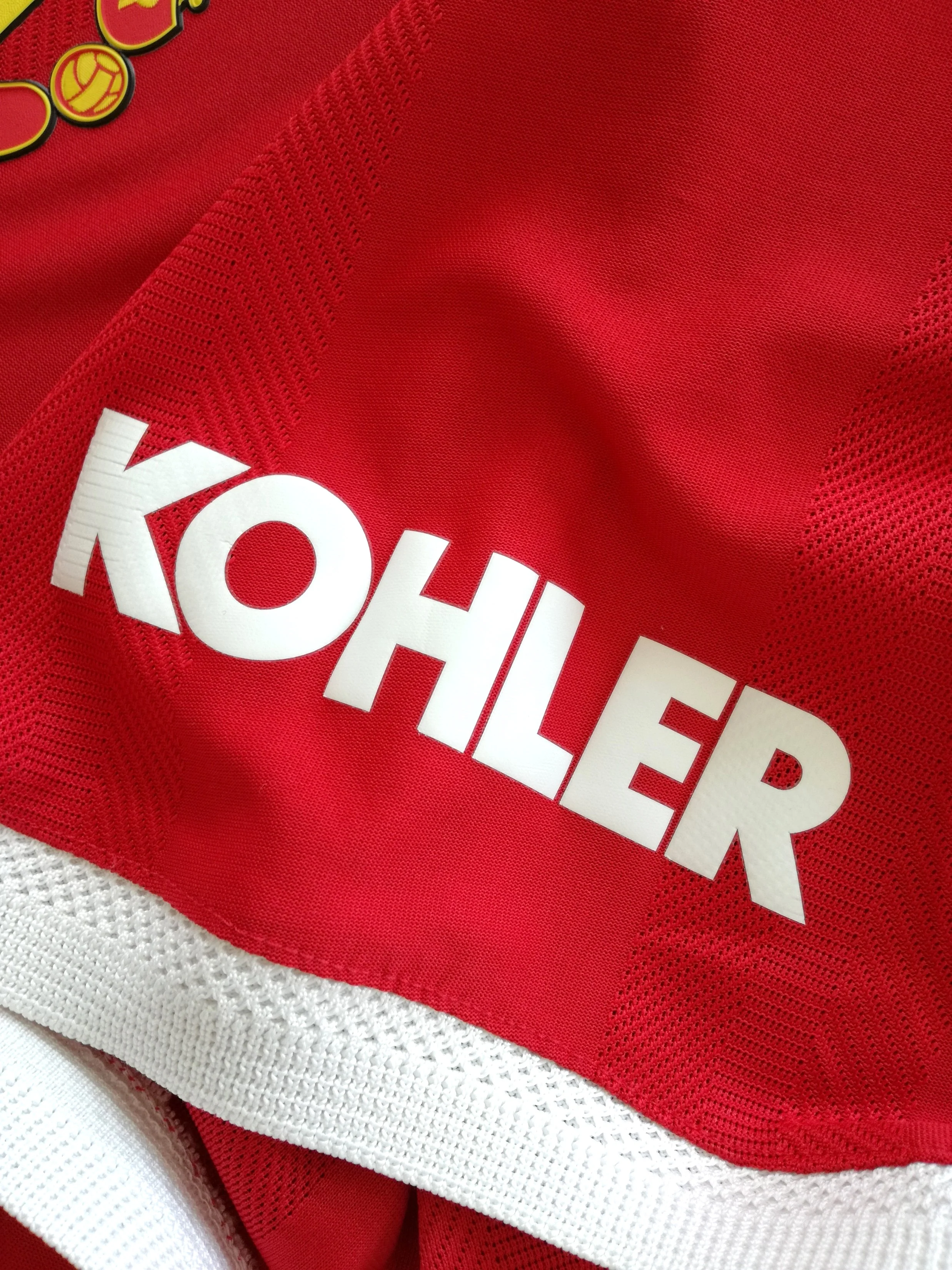2021/22 Man Utd Home Authentic Football Shirt (XXL) - Image 5