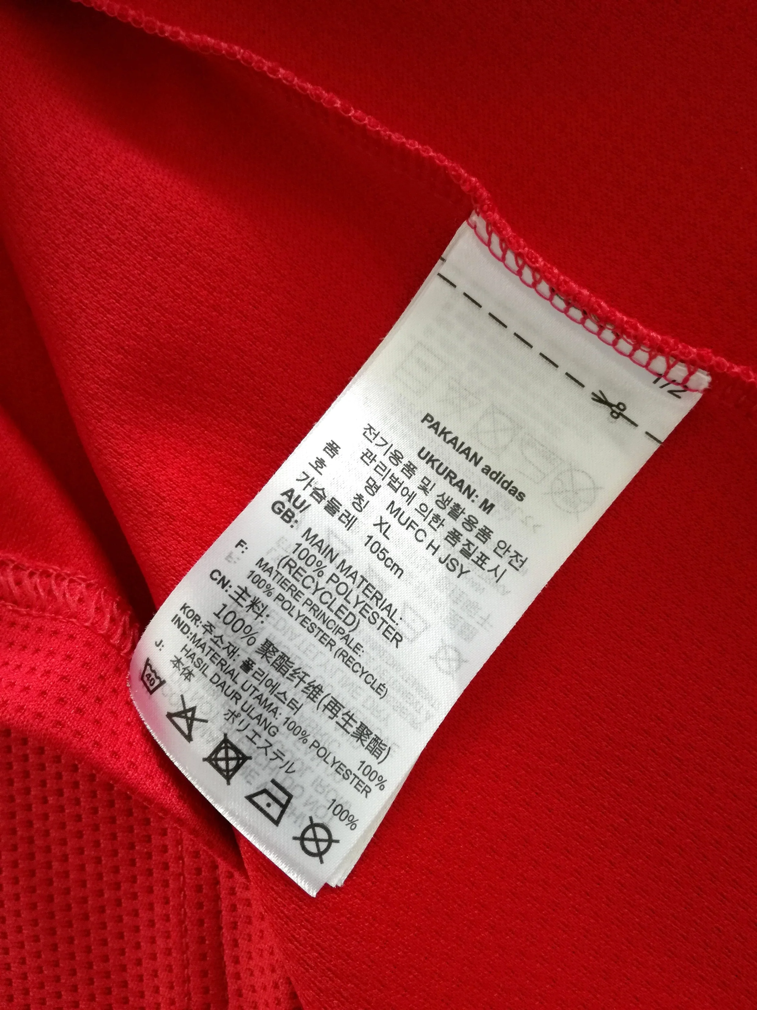 2021/22 Man Utd Home Champions League Football Shirt Ronaldo #7 (M) - Image 11